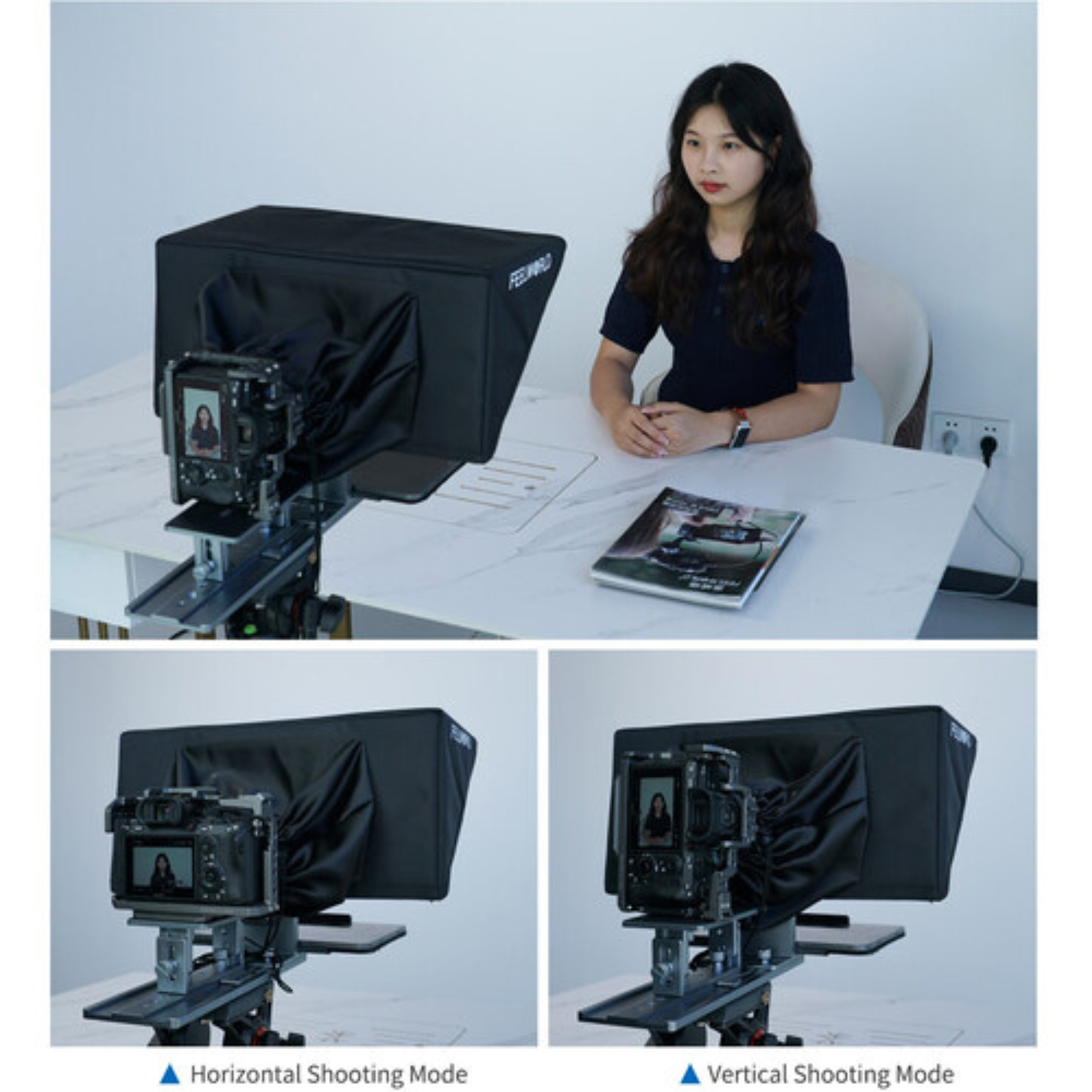 Teleprompter FeelWorld TP16 de 16"