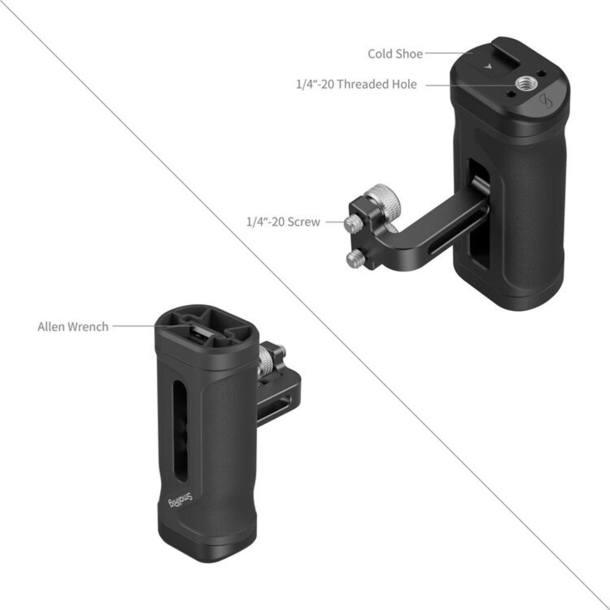 Empuñadura Lateral SmallRig 4755 Mini para Jaula de Cámara