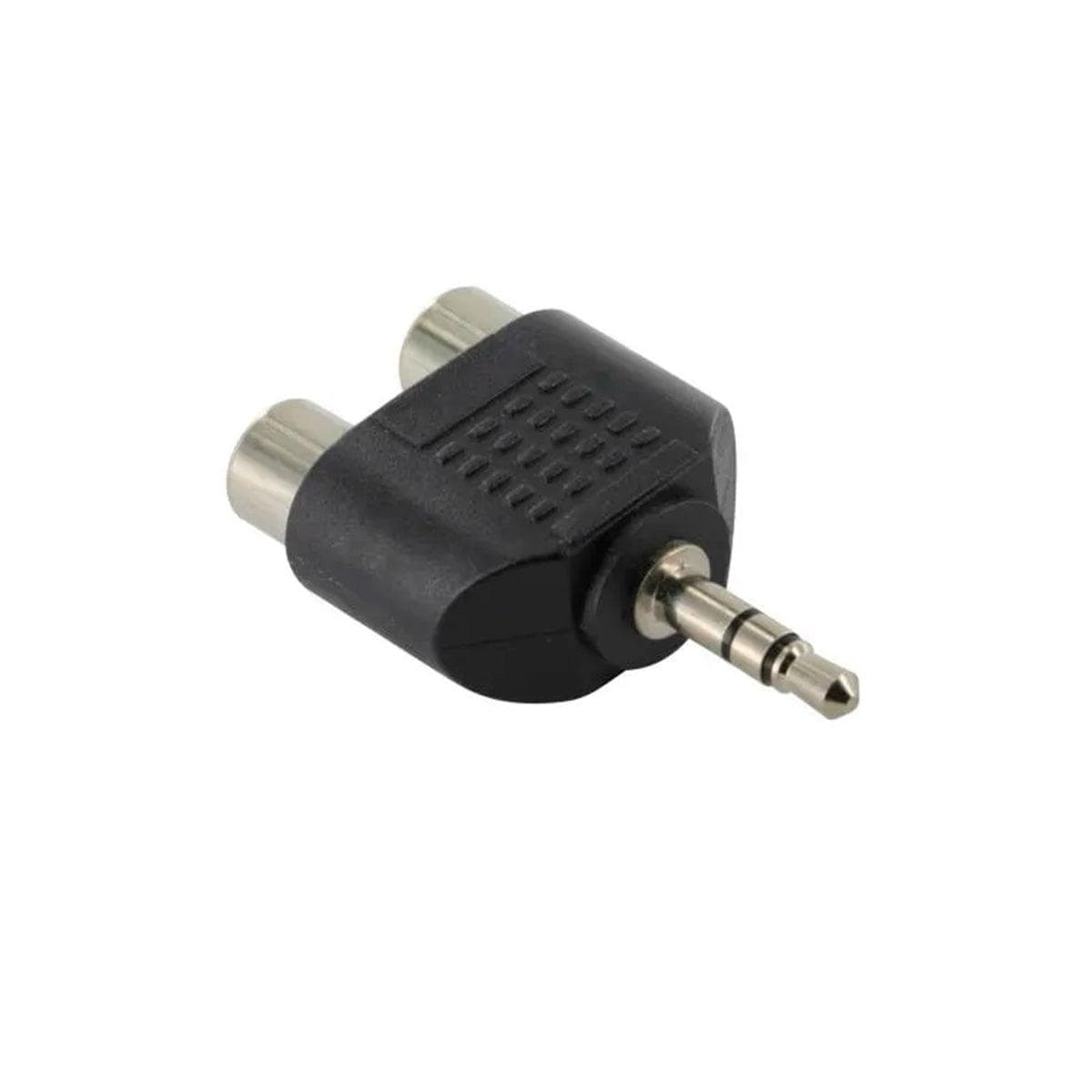 Adaptador de Stereo a dos RCA hembra