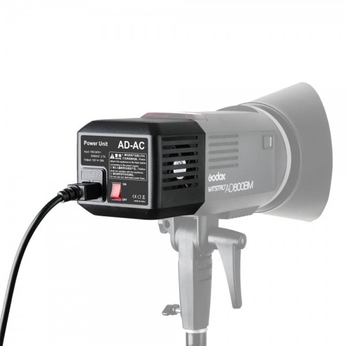 Adaptador de corriente Godox AD-AC para AD600BM - Lenz Photo Store