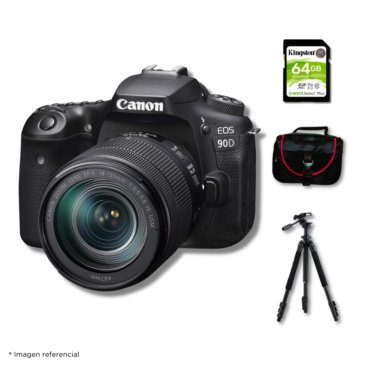 Cámara Canon EOS 90D DSLR