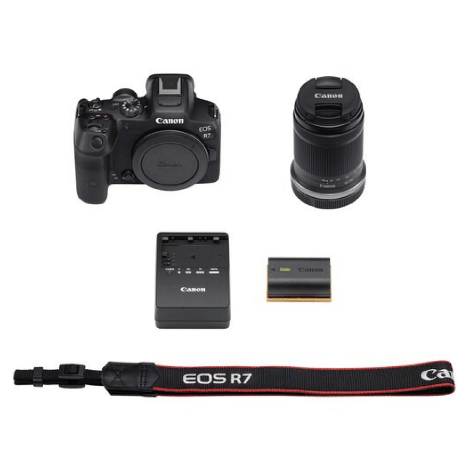 Cámara Canon EOS R7 + Kit Básico de Accesorios