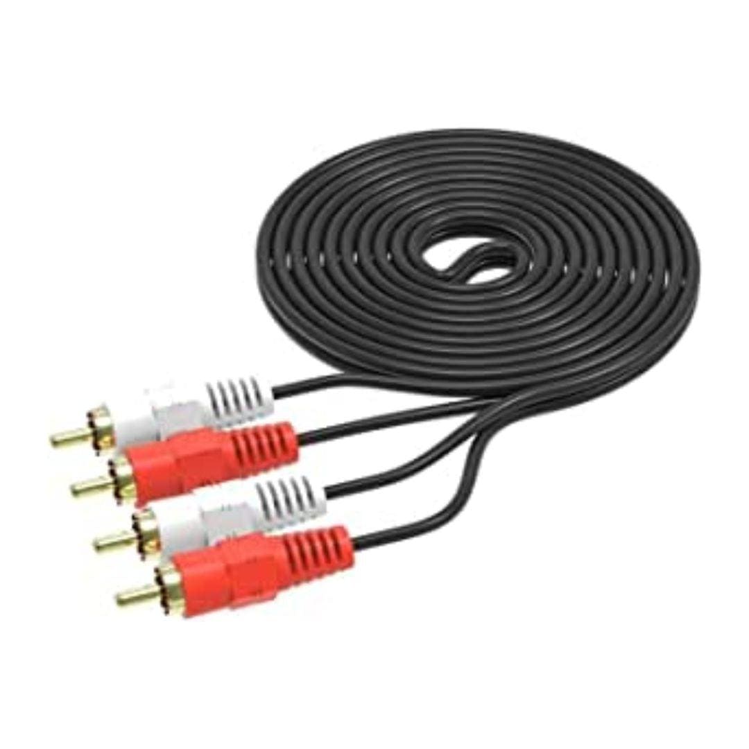 Cable RCA a RCA 2x2 para audio