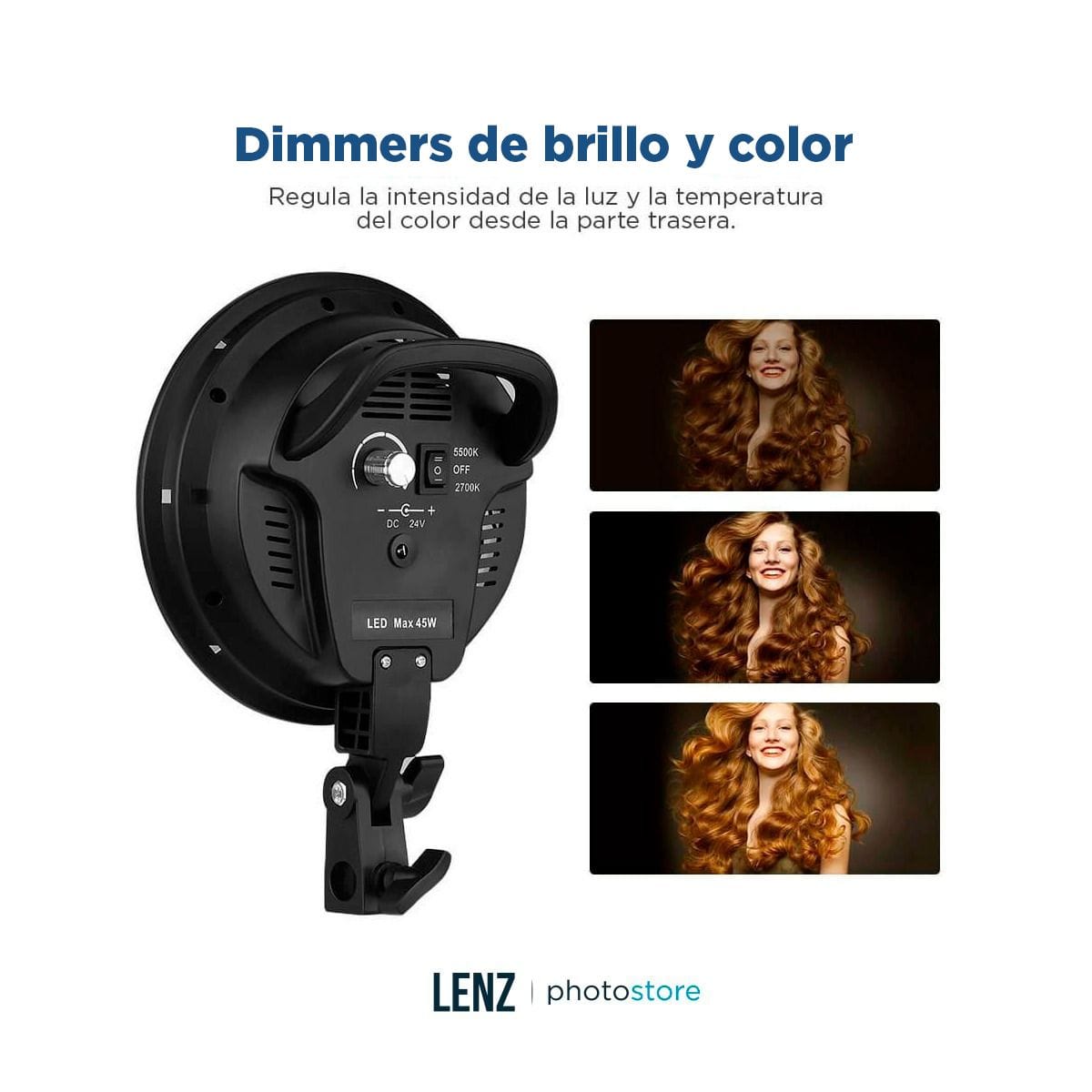 Kit Fondo 3 en 1 + Kit de luces LED