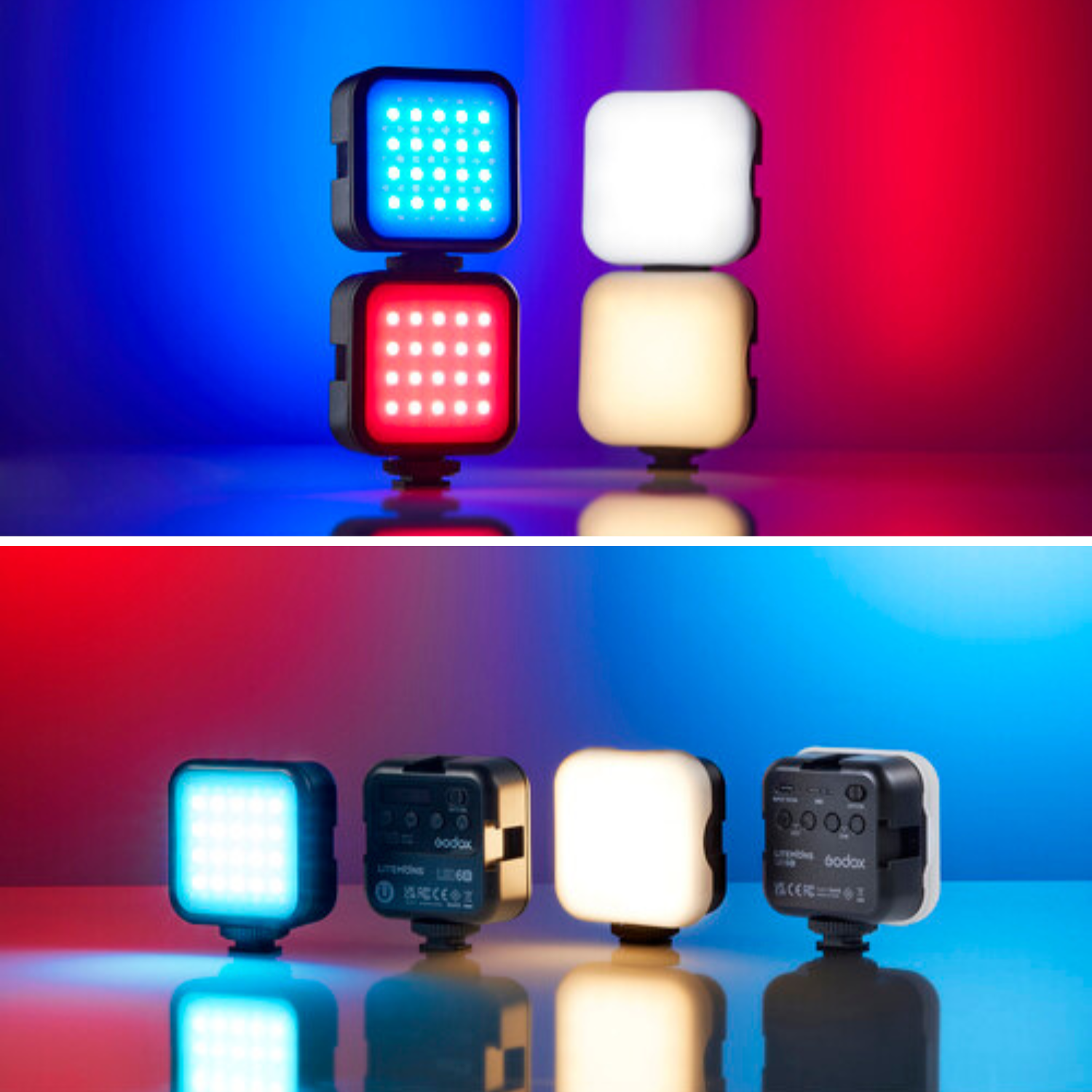 Luz Led RGB Godox 6R Litemons