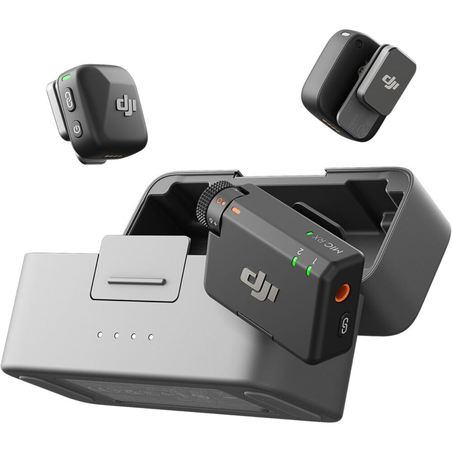 Micrófono DJI Mic Mini (2 TX + 1 RX + Estuche de carga)