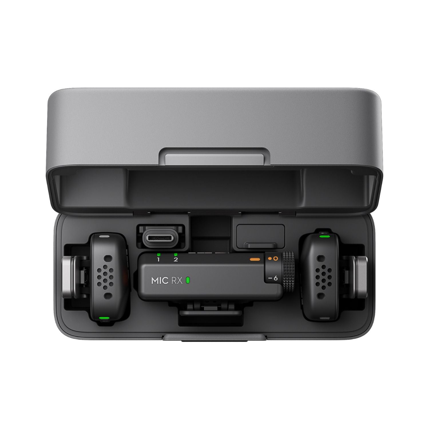 Micrófono DJI Mic Mini (2 TX + 1 RX + Estuche de carga)