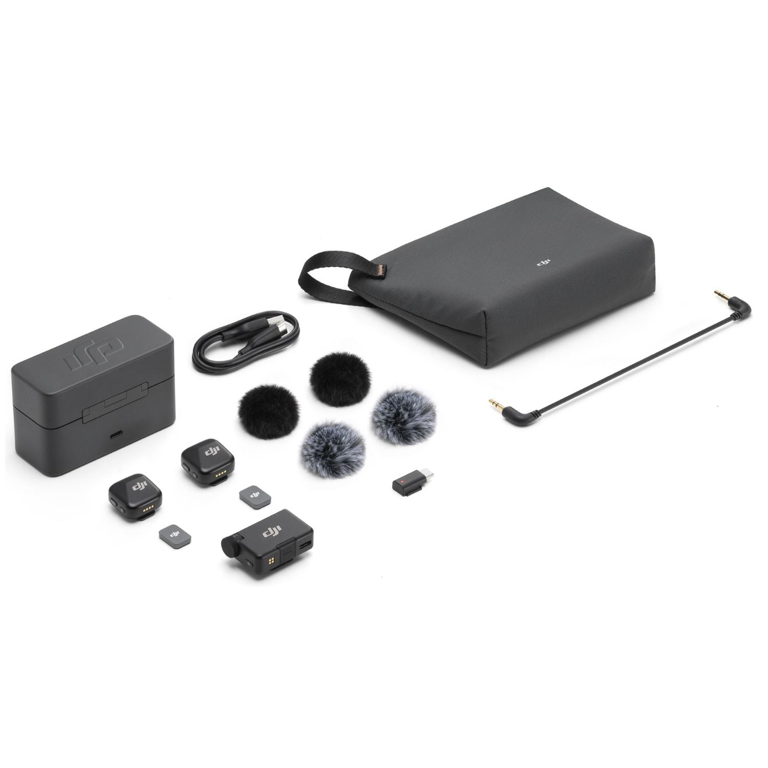 Micrófono DJI Mic Mini (2 TX + 1 RX + Estuche de carga)