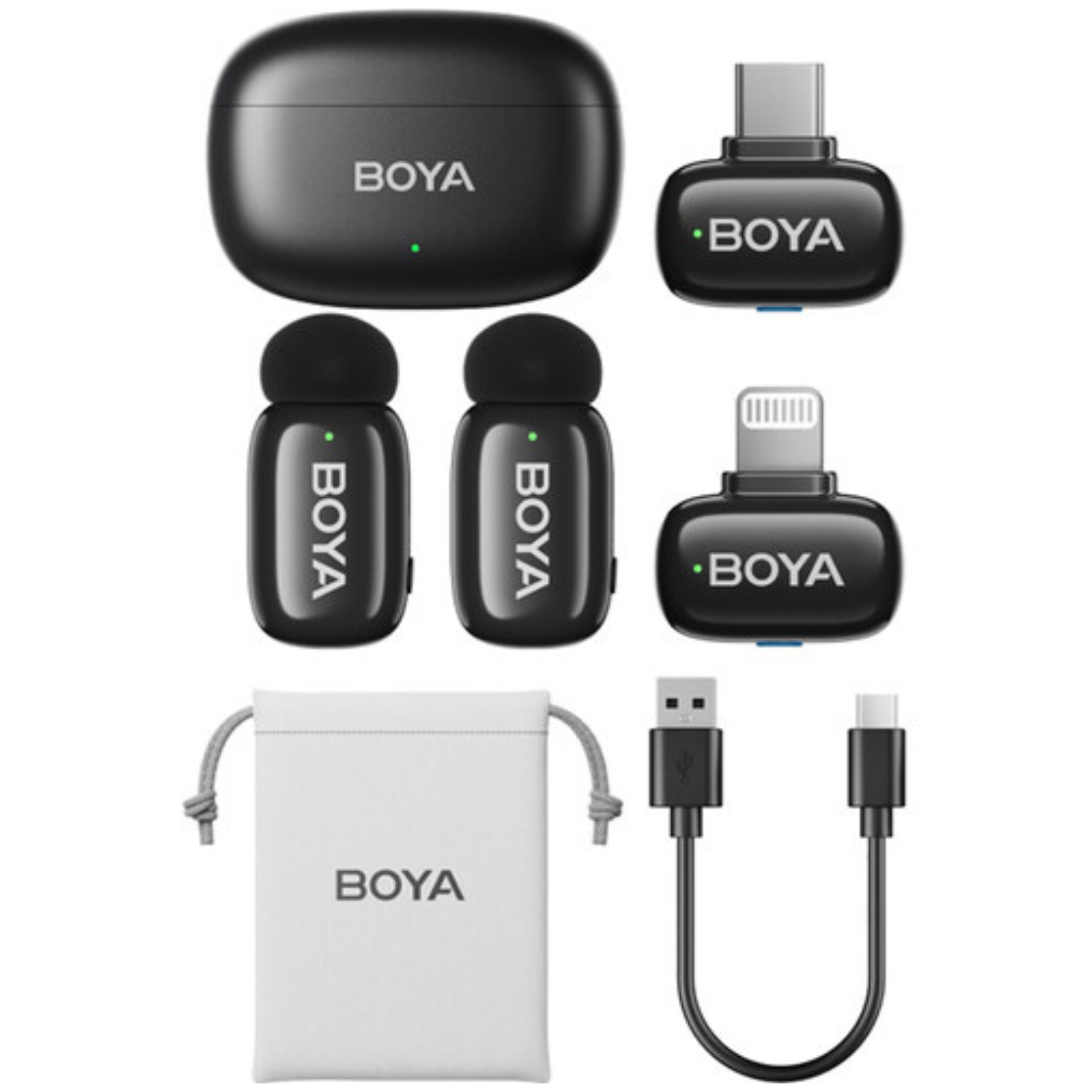 Micrófono Inalámbrico Doble BOYA Mini para celular