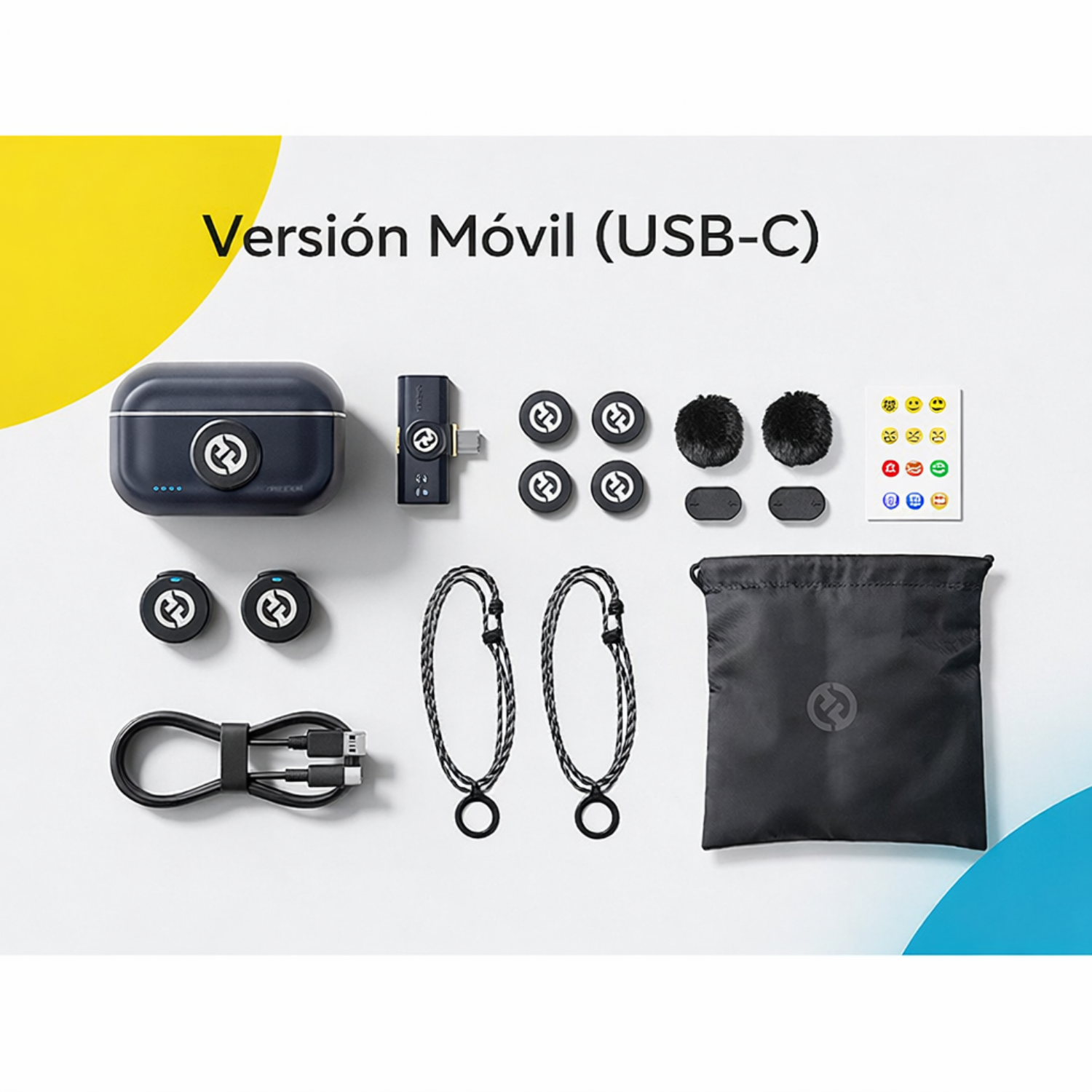 Micrófono Inalámbrico Hollyland Lark M2 Doble USB-C