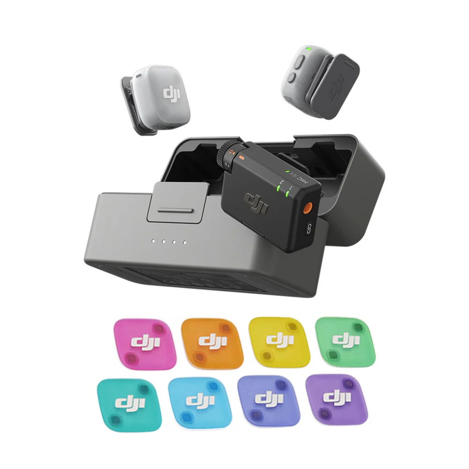 Micrófono Inalámbrico DJI Mic Mini 2 (2 TX + 1 RX + Charging Case)