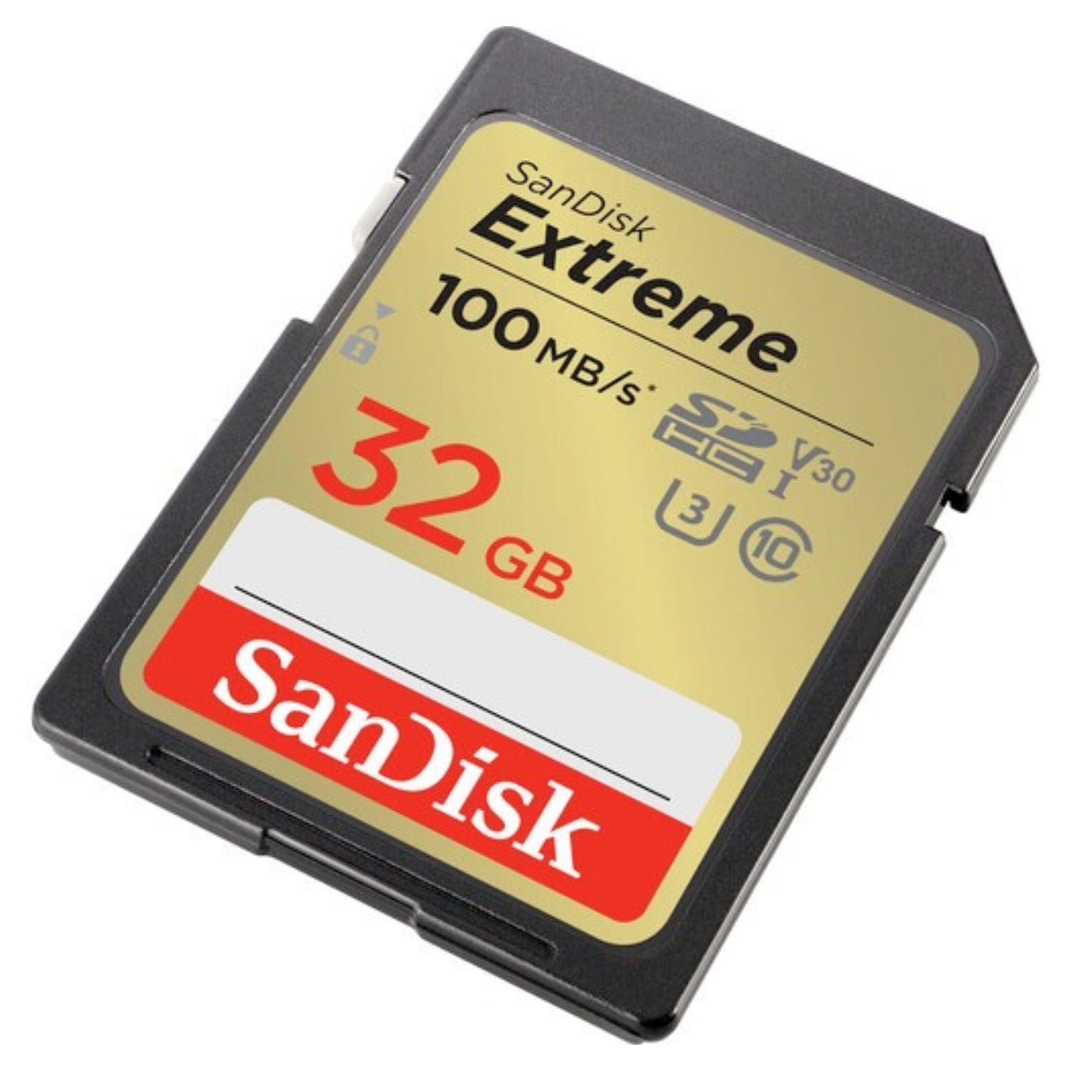Memoria Sandisk SD Extreme 32GB 100MB/s