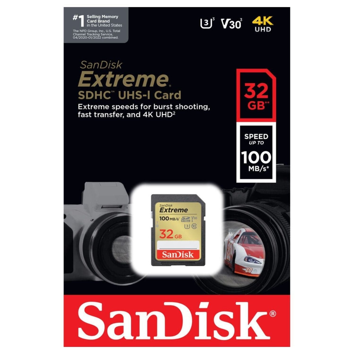 Memoria Sandisk SD Extreme 32GB 100MB/s