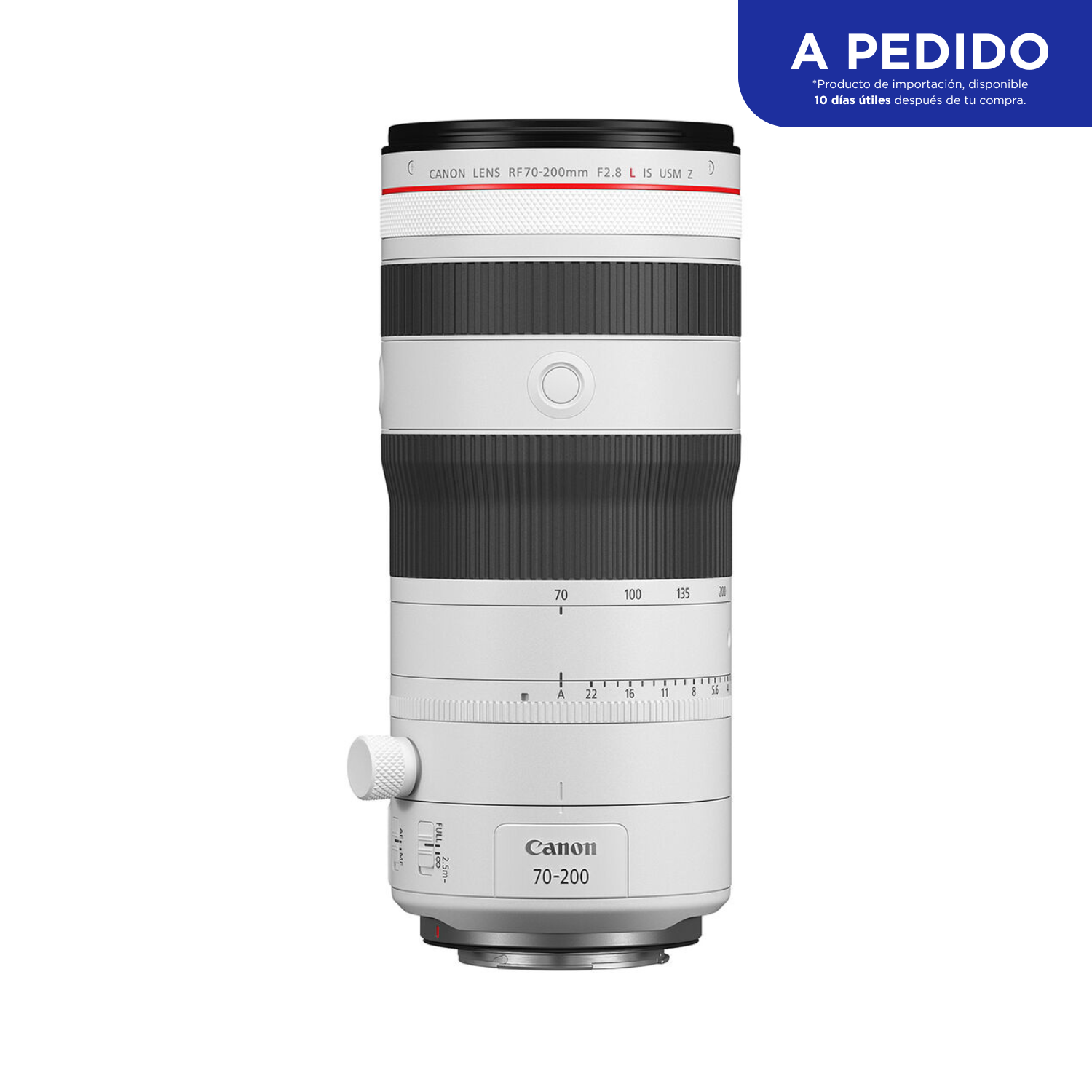 Lente Canon RF 70-200 mm f/2.8 L IS USM Z