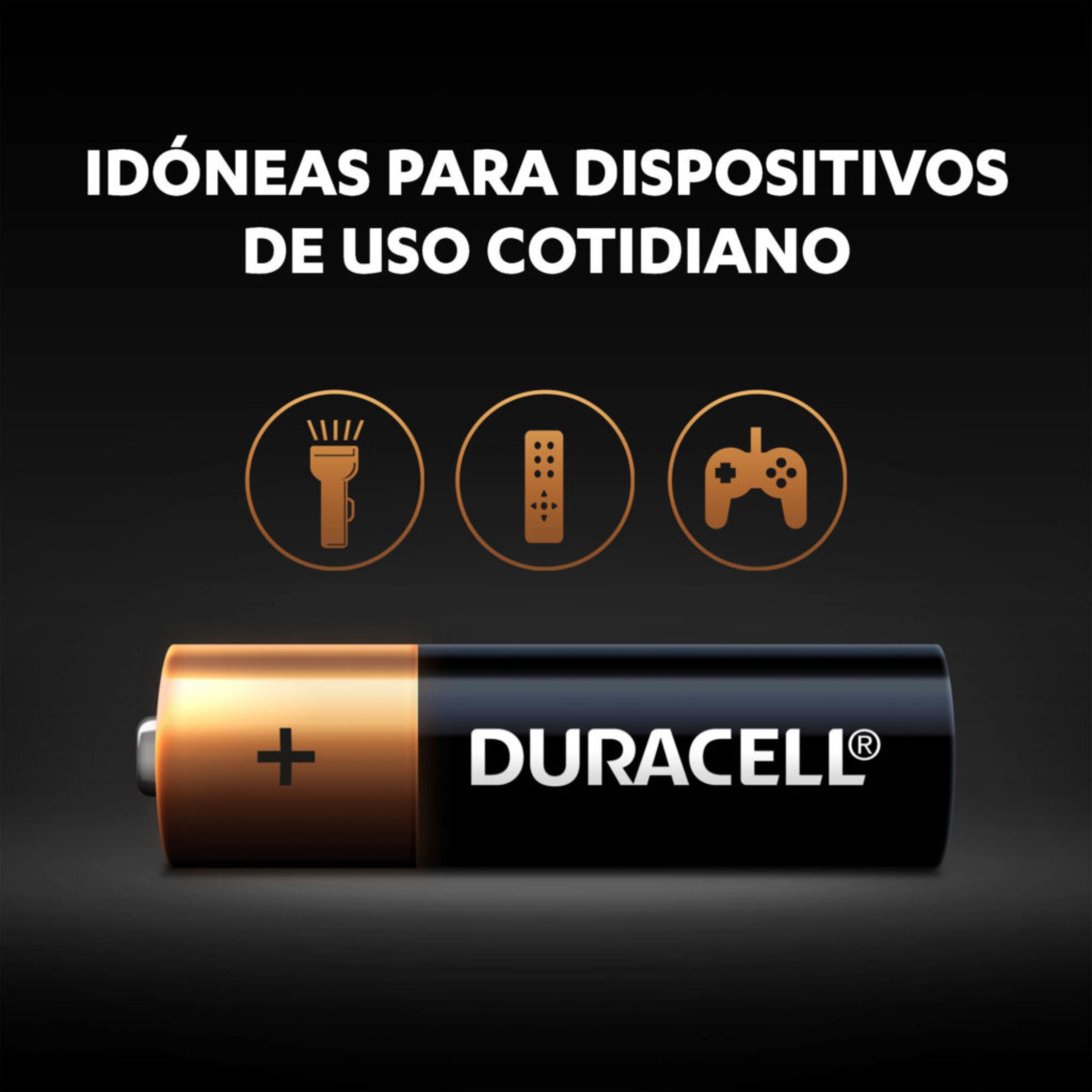 Pilas Alcalinas Duracell De 1,5v AA