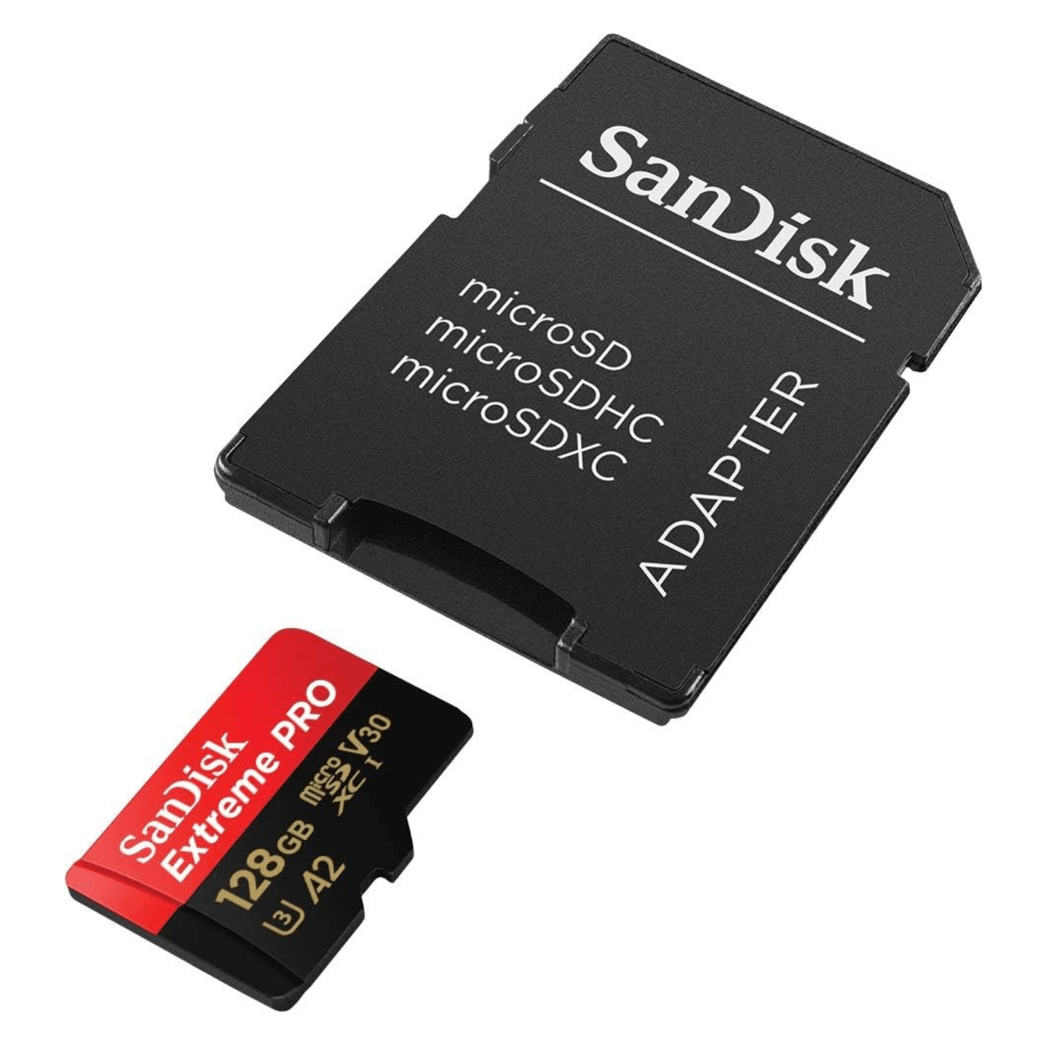Memoria Sandisk Extreme Pro MicroSDXC 128GB 200MB/s con adaptador SD
