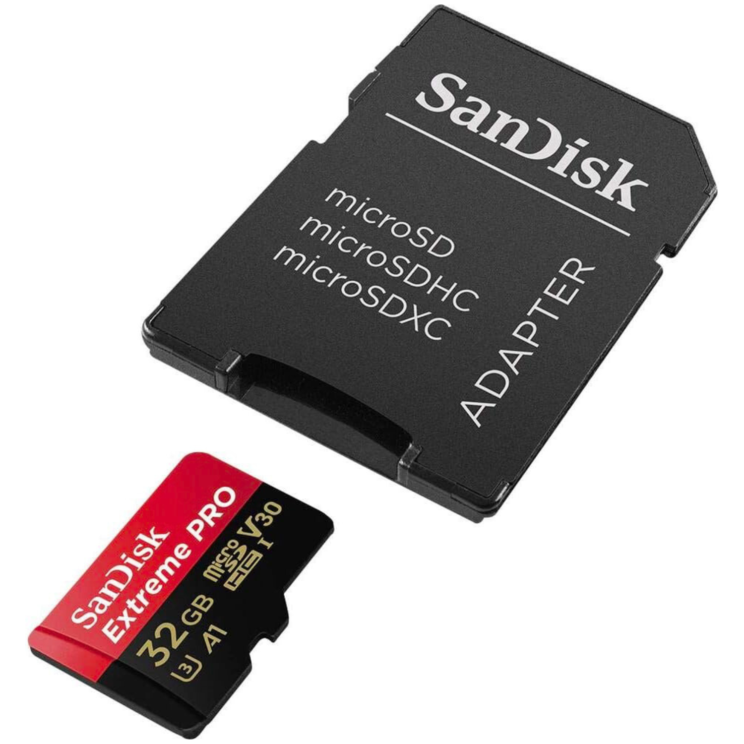 Memoria Sandisk Extreme Pro MicroSDHC 32GB 100MB/s con adaptador SD