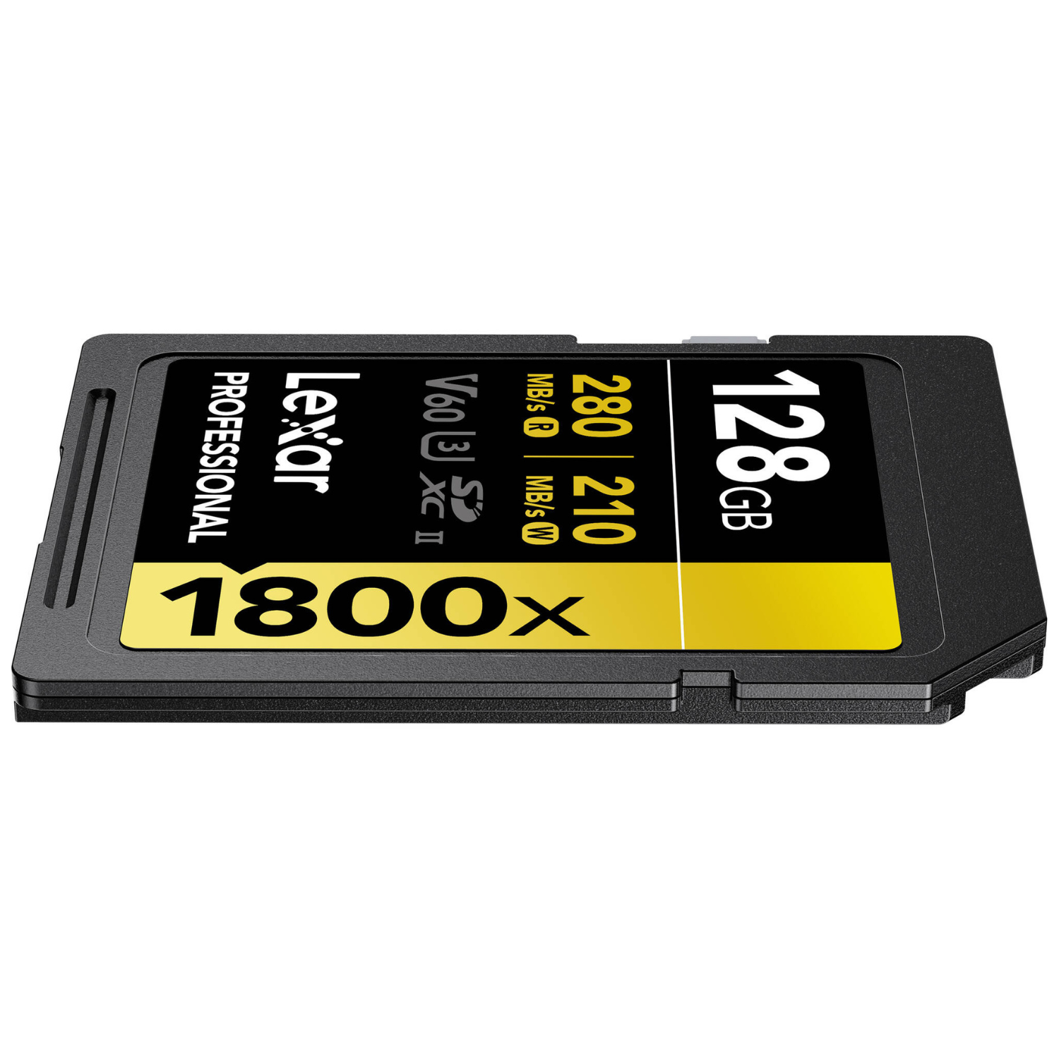 Memoria SDXC U3 V60 Lexar Professional 128GB - W:210MB/s -R:280MB/s 1800x