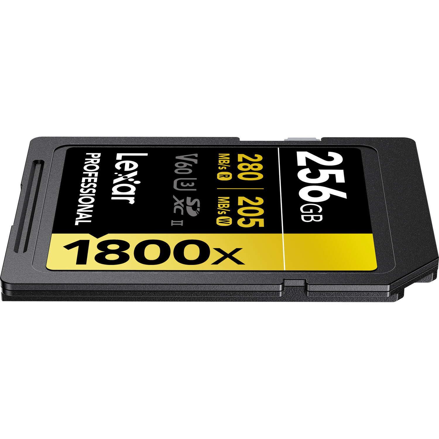 Memoria SDXC U3 V60 Lexar Professional 256GB - W:205MB/s -R:280MB/s 1800x