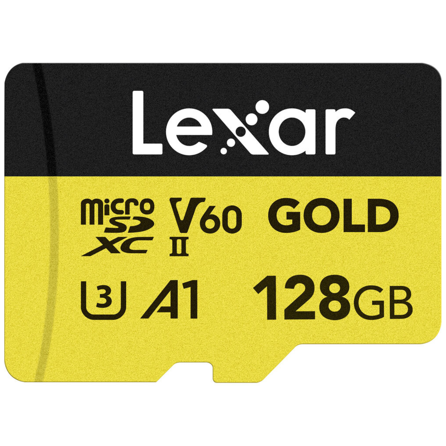 Memoria Micro SDXC U3 V60 Lexar Professional 128GB - W:100MB/s -R:280MB/s GOLD