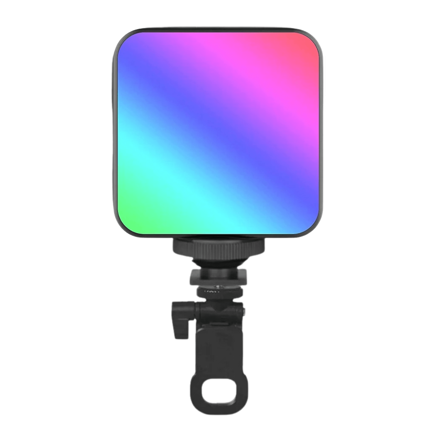 Luz LED RGB recargable con clip para celular AY-83