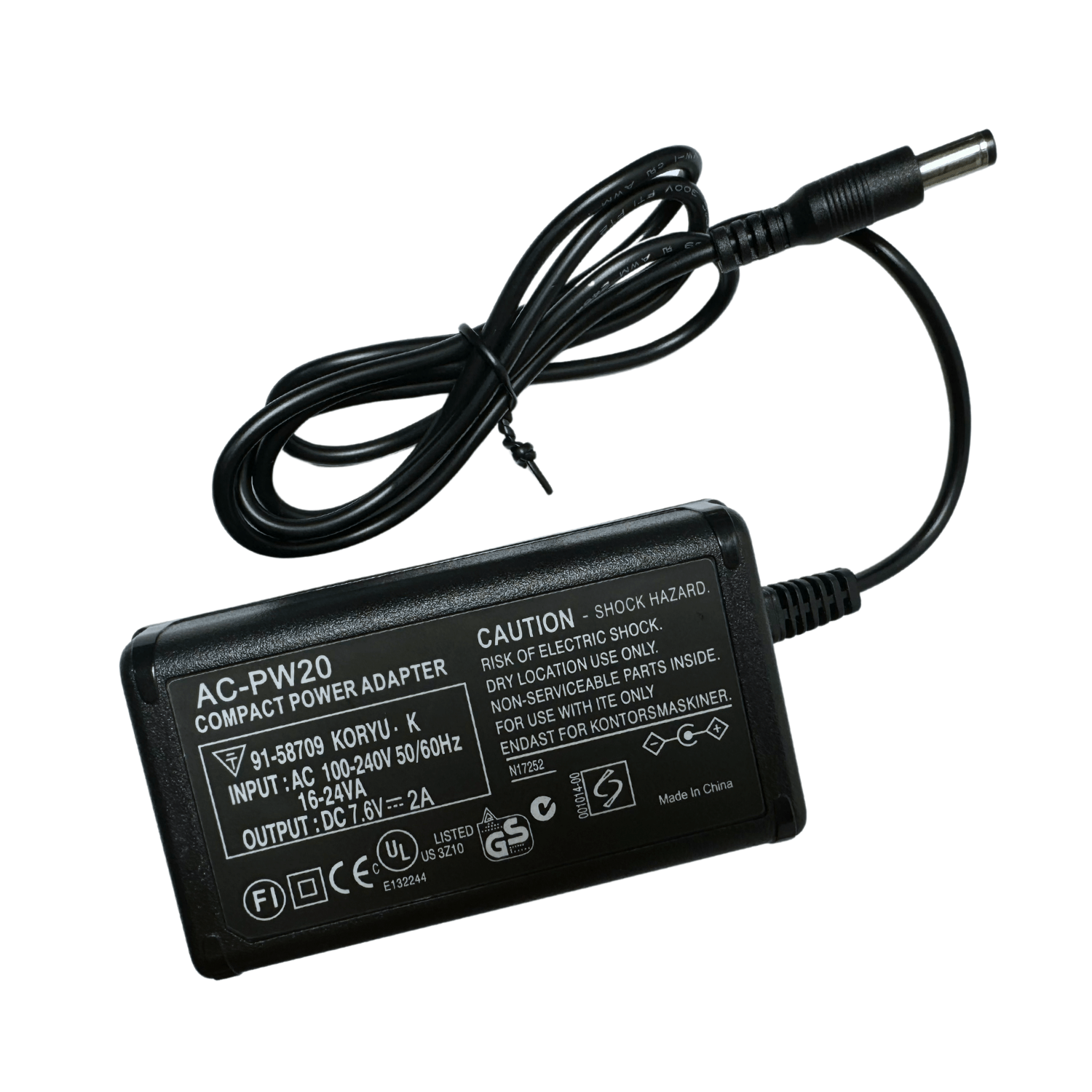 Adaptador de Corriente y Batería Dummy para Sony NP-FW50