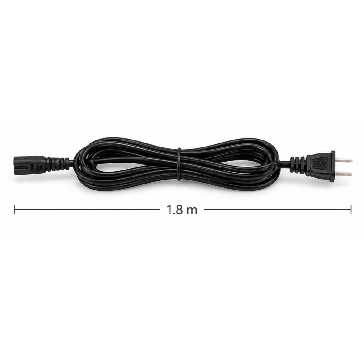 Cable alimentador de poder 1.8m con enchufe universal tipo 8