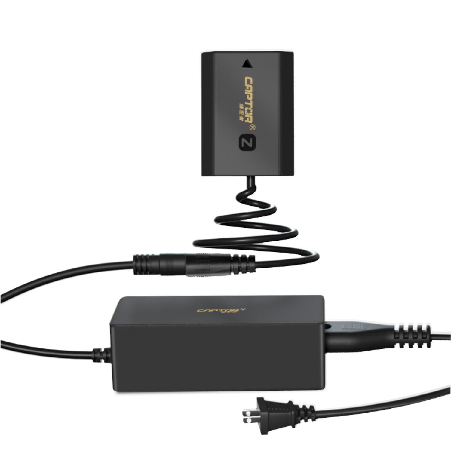 Adaptador de Corriente y Batería Dummy Captor para Sony NP-FZ100