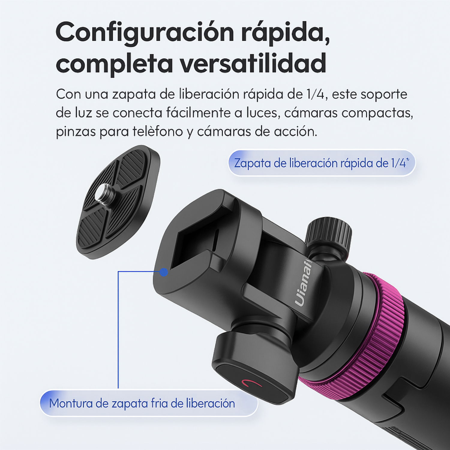 Trípode Ulanzi MT-89 (2mts)