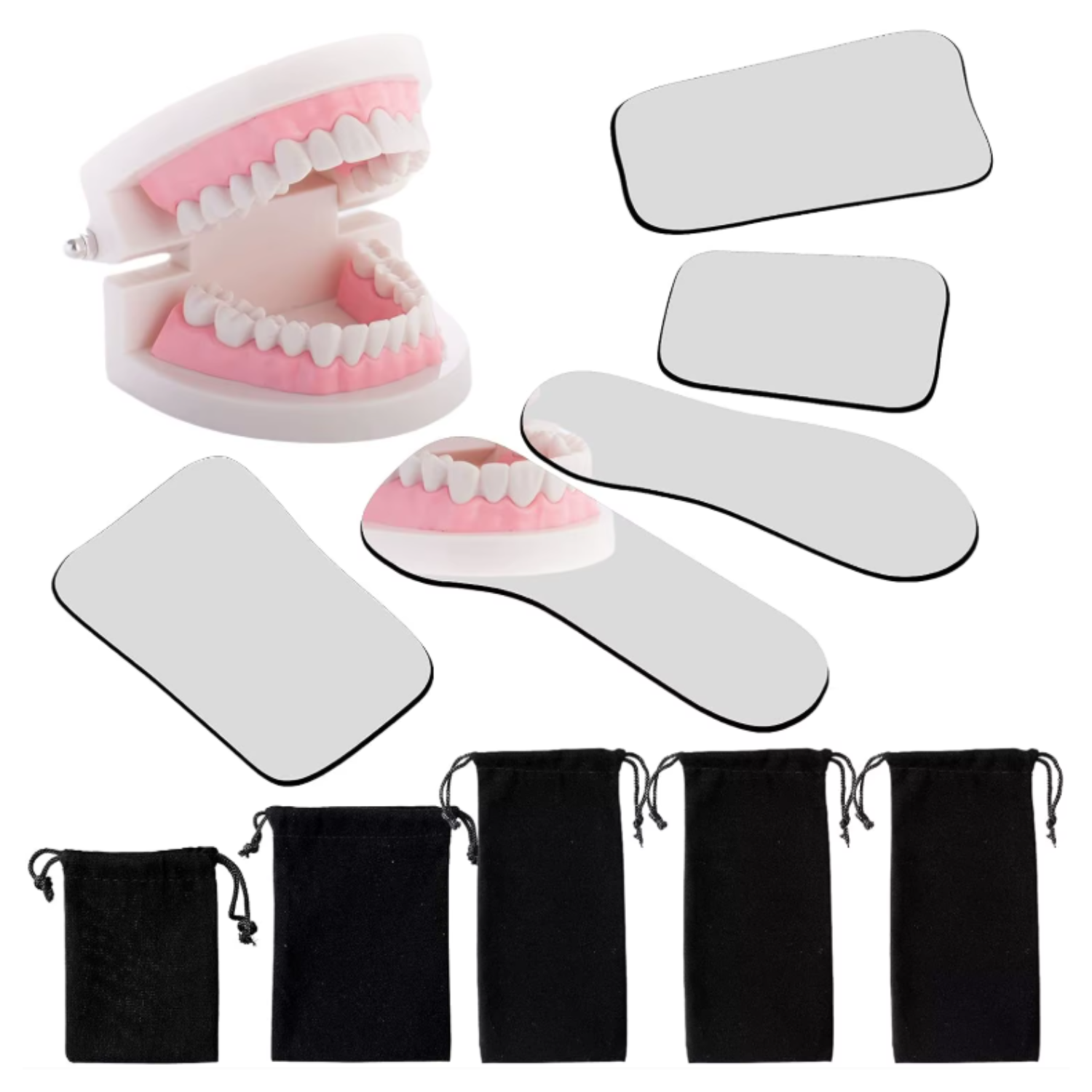 Espejos Intraorales Dentales de Fotografía – Pack x5