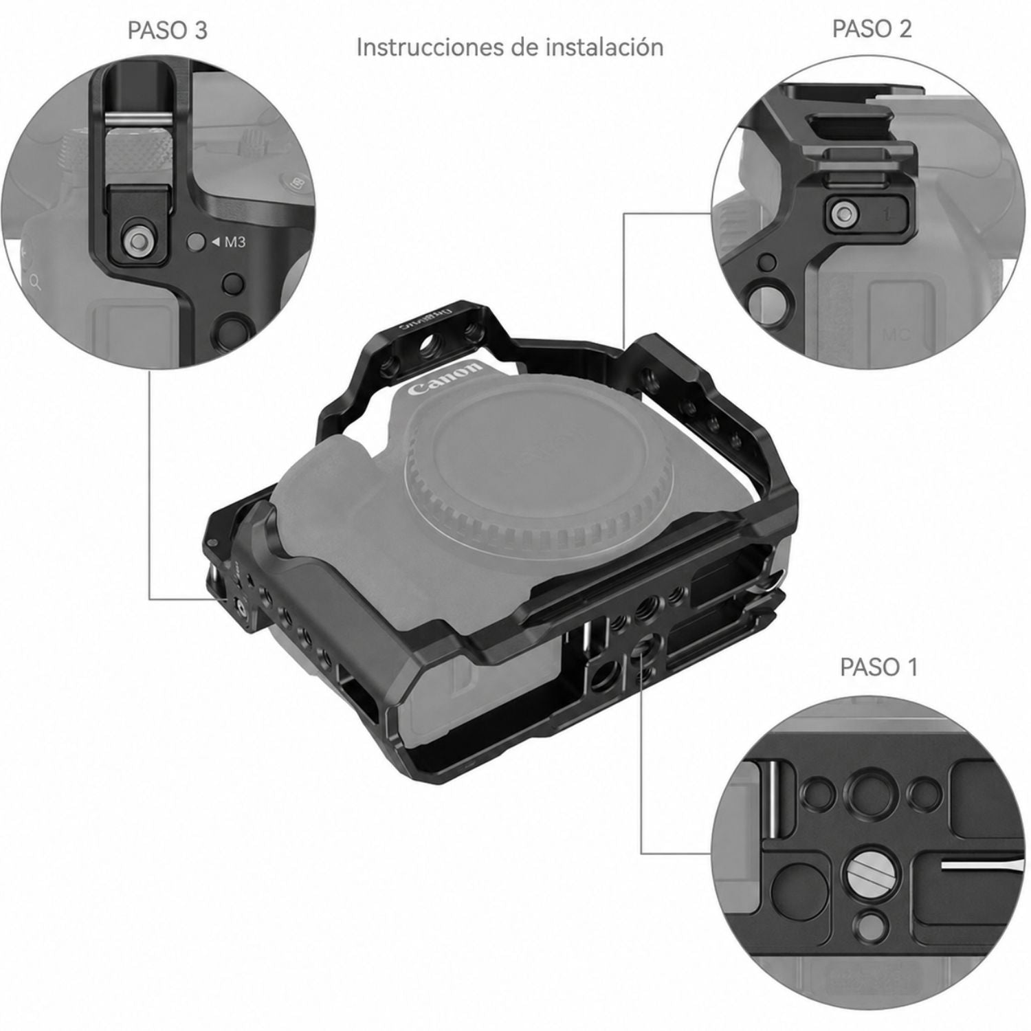 Jaula Completa SmallRig 4214 para Cámara Canon EOS R50