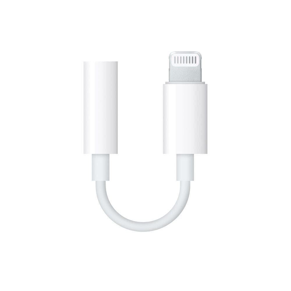 Adaptador Apple original de Lightning a audio 3.5mm para micrófono y audífonos