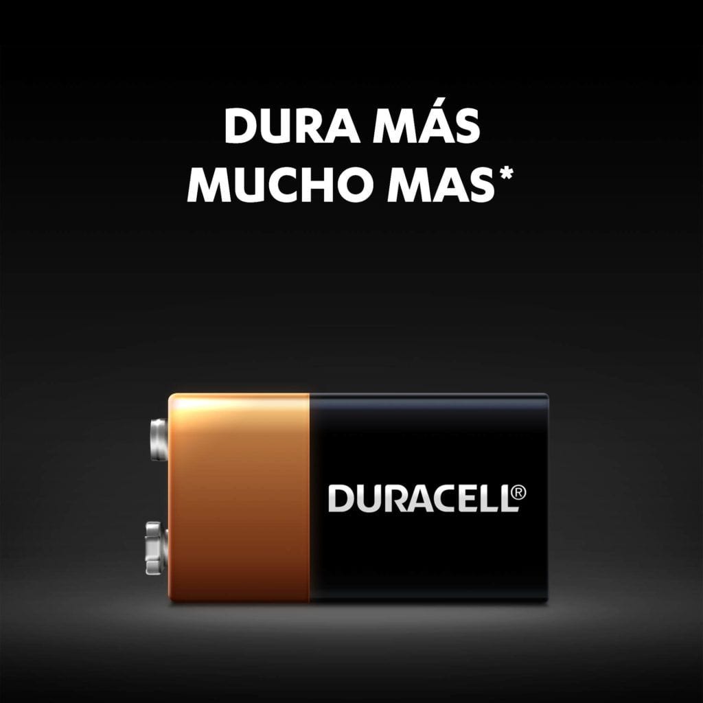 Batería alcalina Duracell 9V