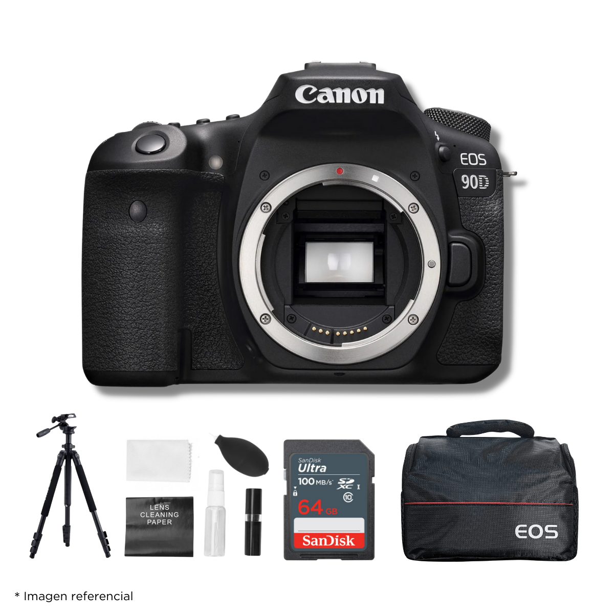 Cámara Canon EOS 90D DSLR