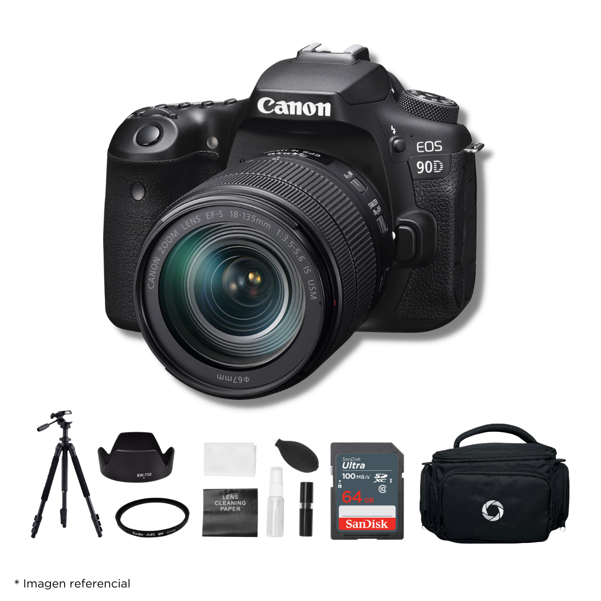 Cámara Canon EOS 90D DSLR