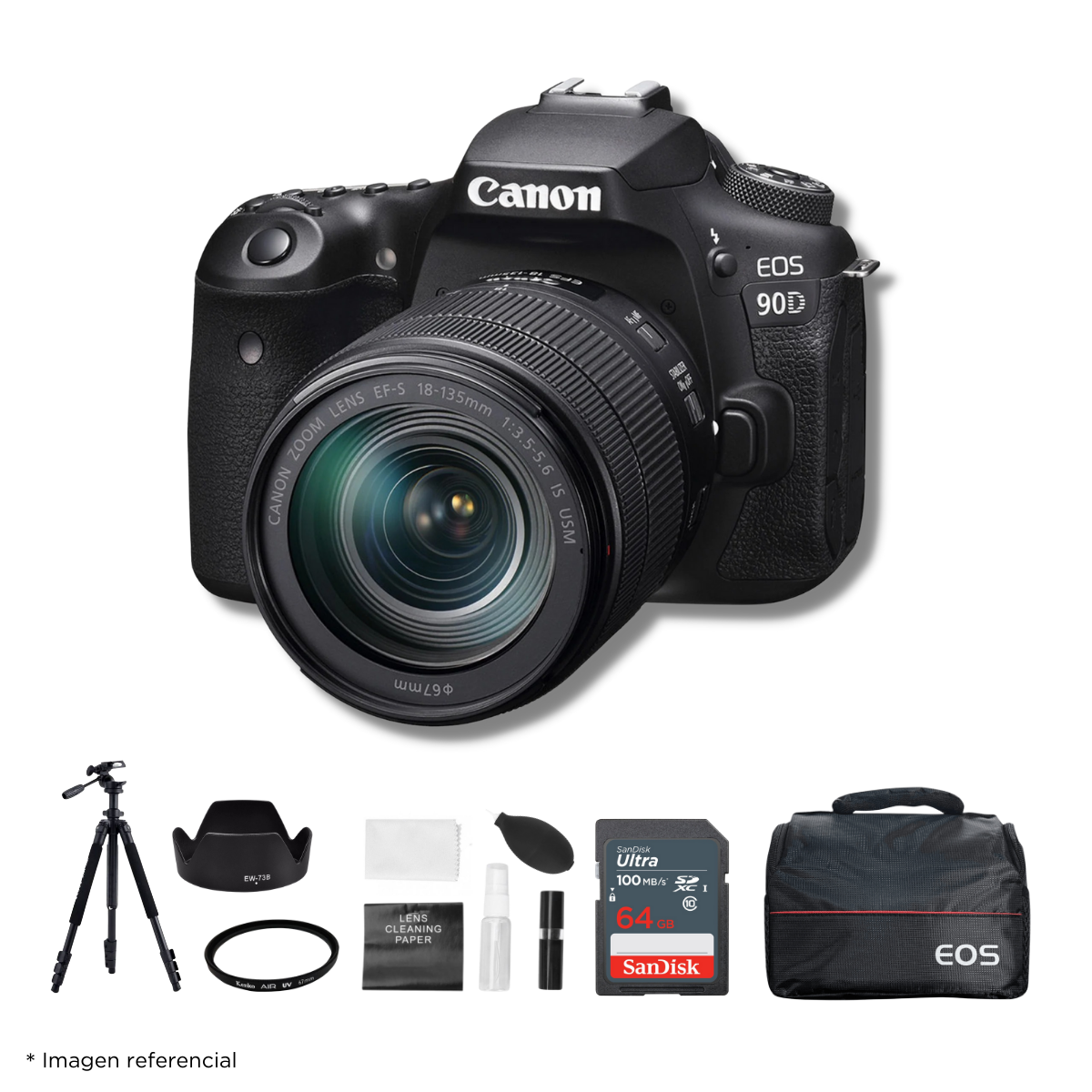 Cámara Canon EOS 90D DSLR