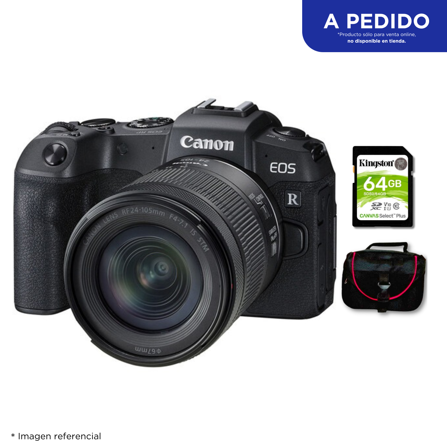 Canon EOS RP + Lente RF 24-105mm f/4 -7.1 IS STM