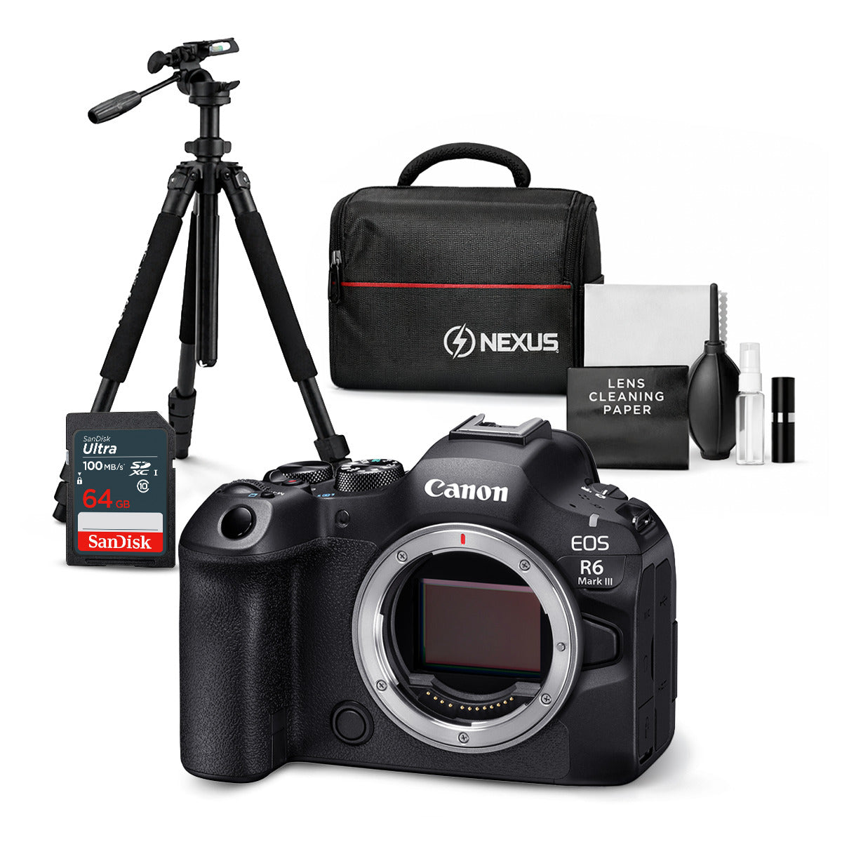 Cámara Canon EOS R6 Mark III (Cuerpo Solo)