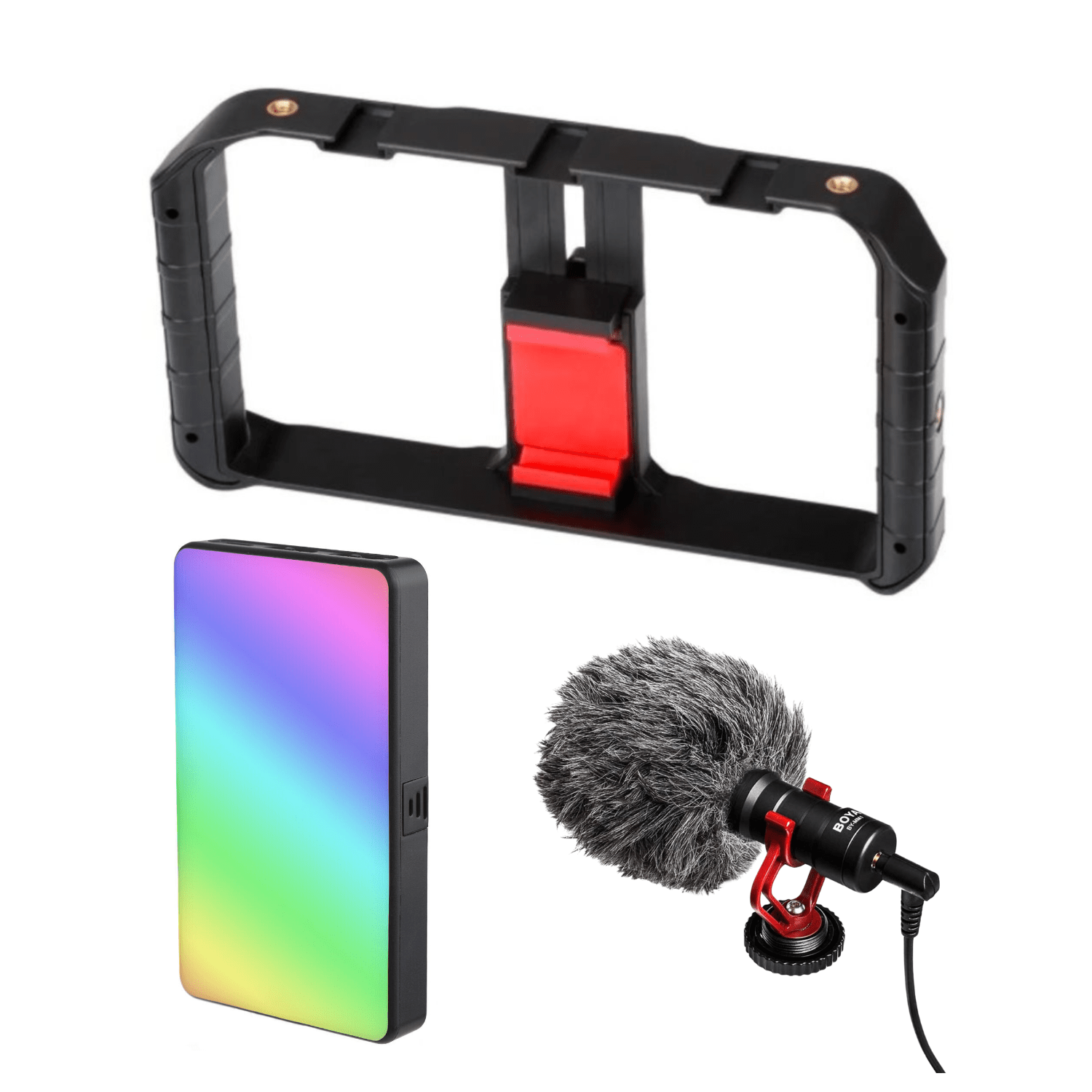 Kit Vlogger RGB para celular