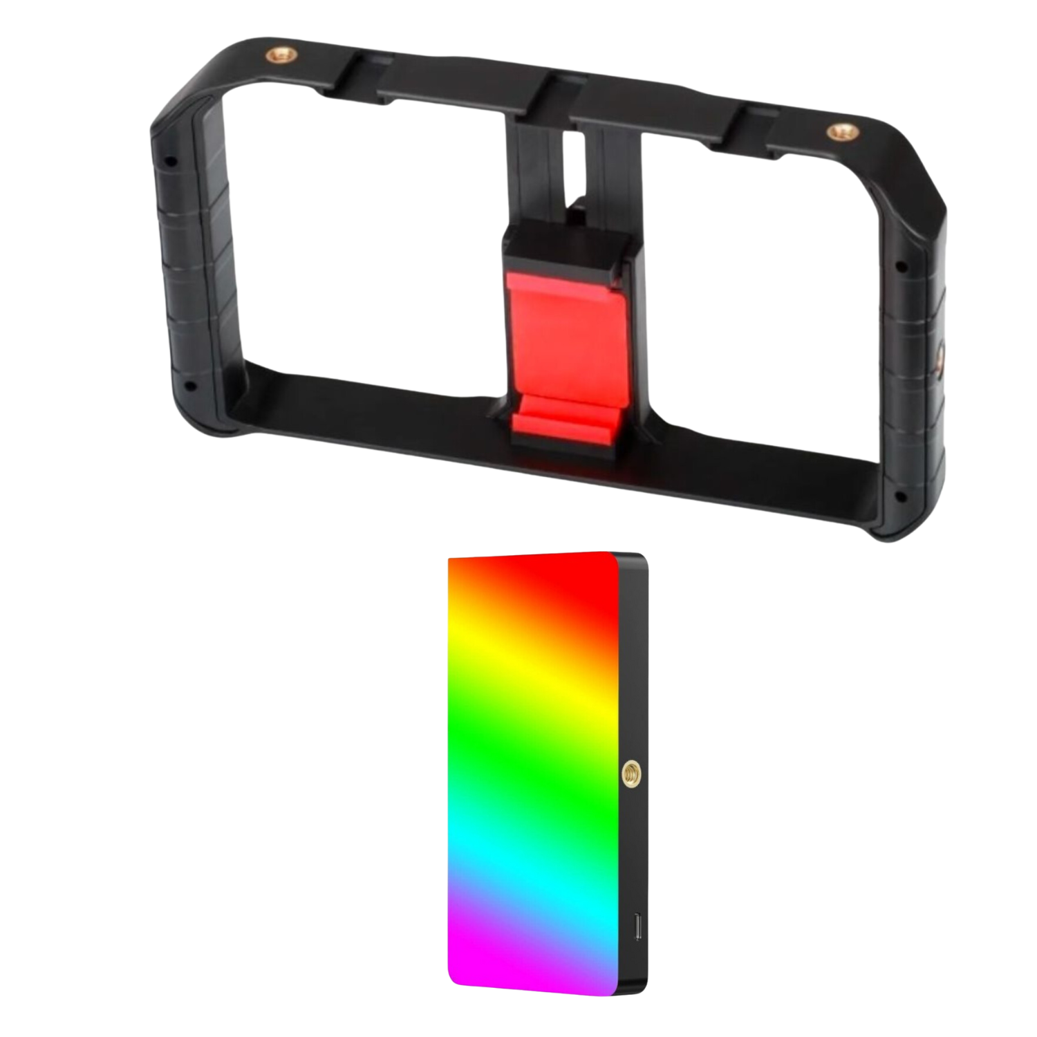 Kit Vlogger Ulanzi para celular - Luz Led LT002 RGB