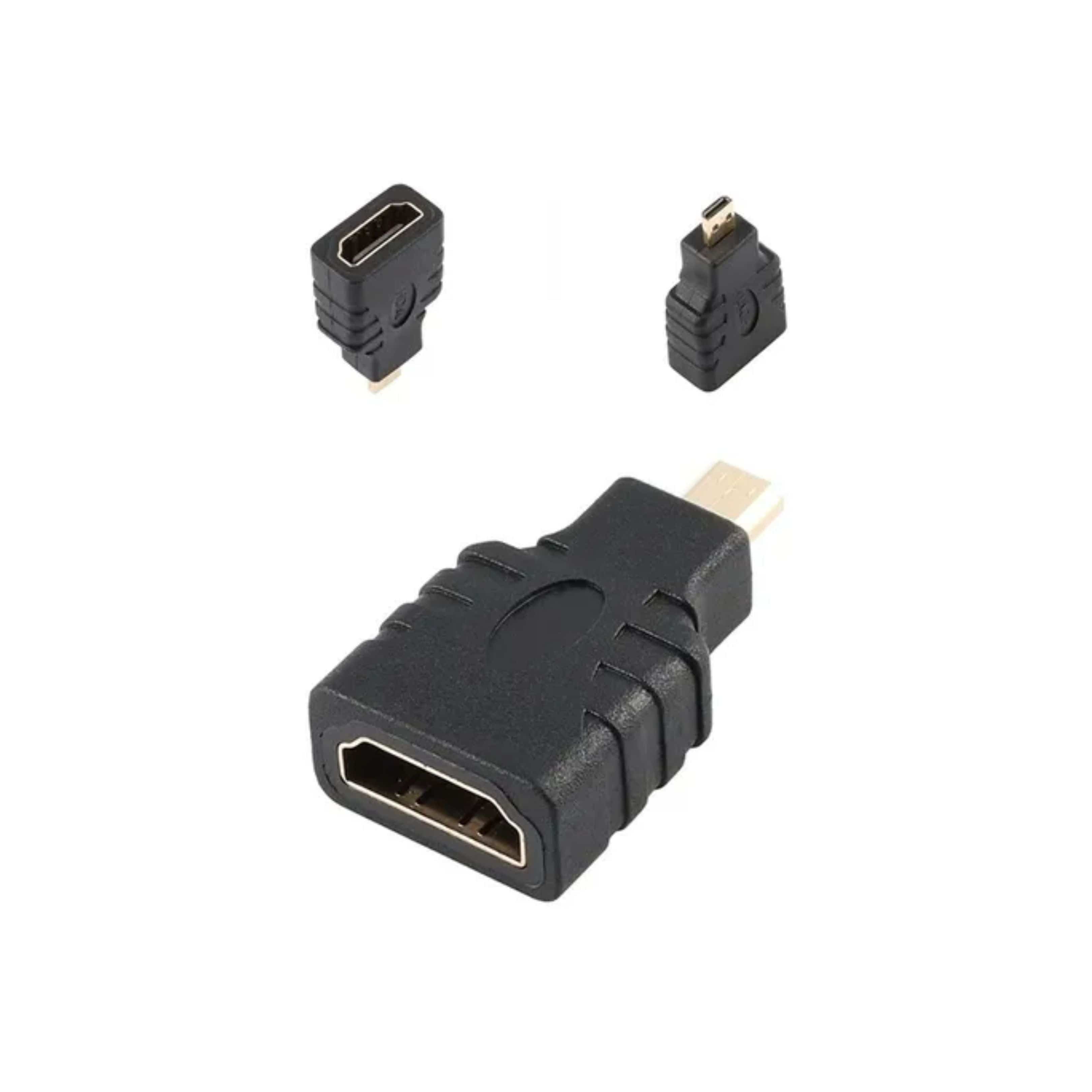 Conector adaptador HDMI hembra a micro HDMI macho