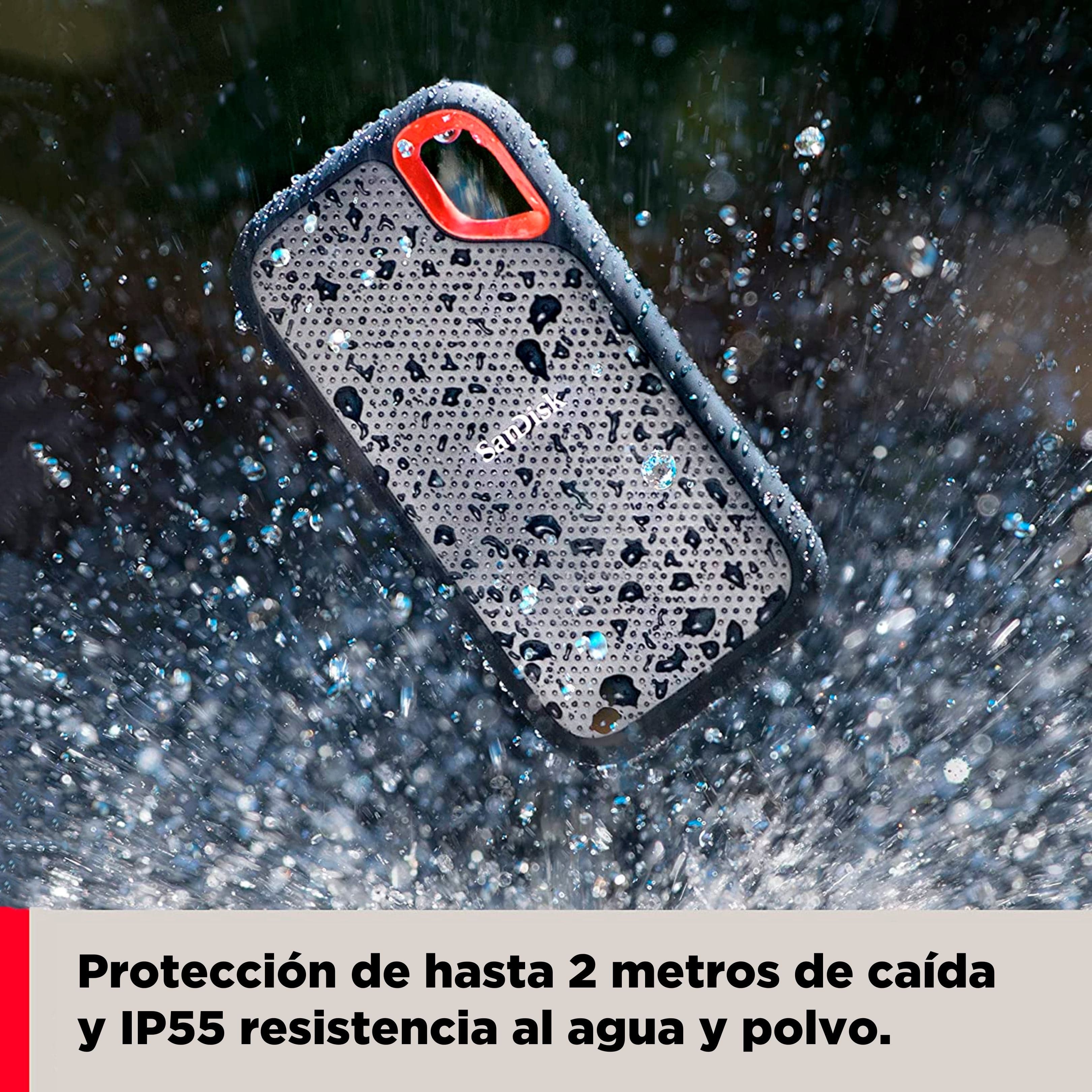 Disco Duro Sólido Externo SSD - Sandisk Extreme Portable 1TB