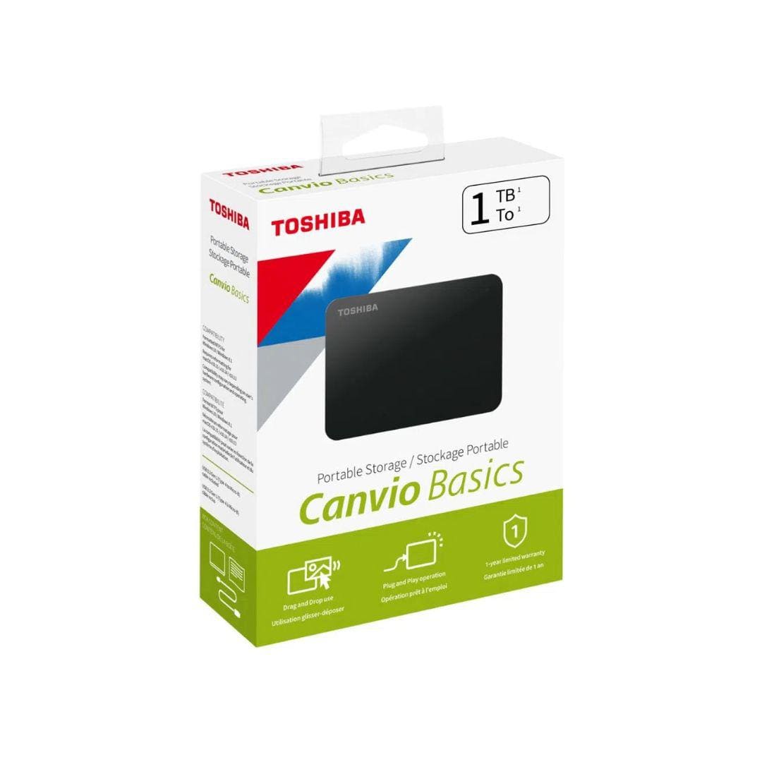 Disco duro externo Toshiba Canvio USB 3.0 1TB