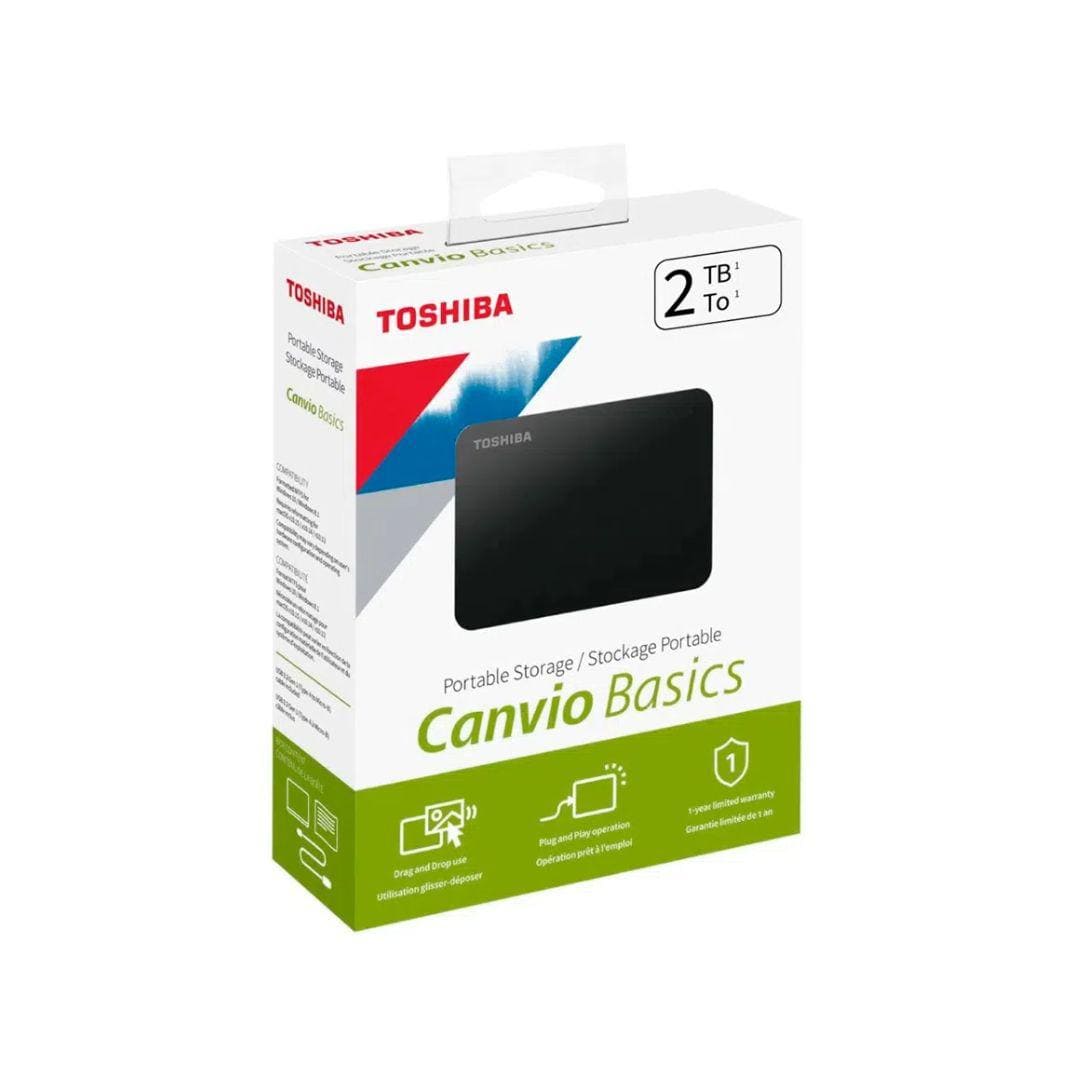 Disco duro externo Toshiba Canvio USB 3.0 2TB