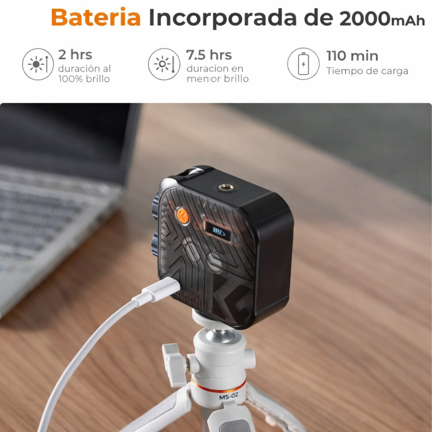 Luz Continua LED Bicolor K&F Concept KF34.035