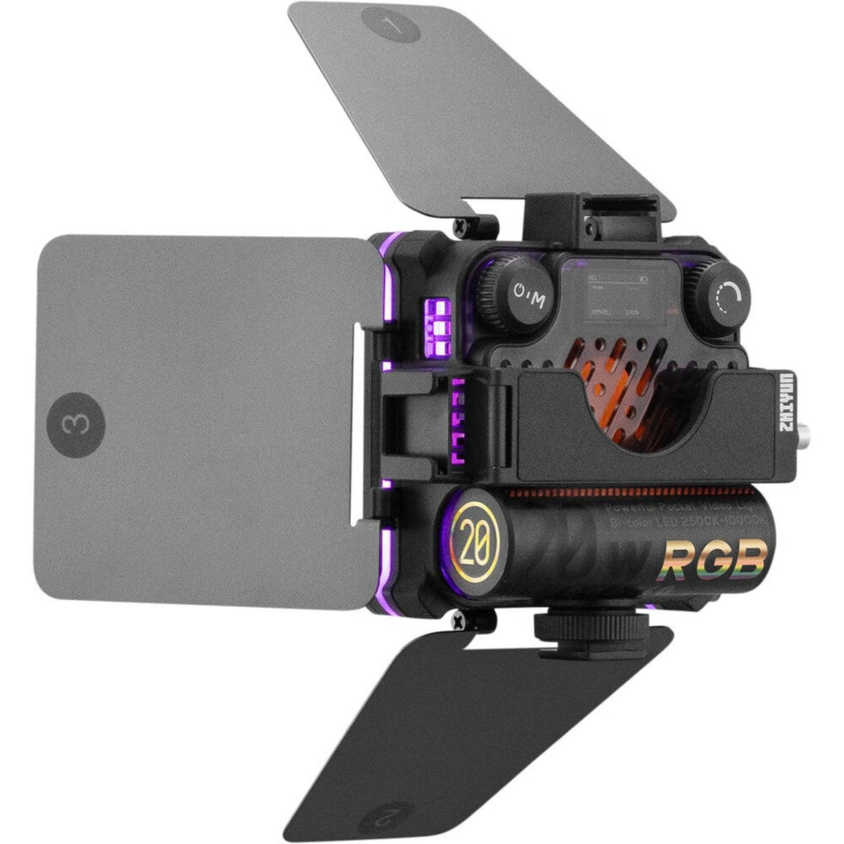 Luz LED RGB Zhiyun FIVERAY M20C Compacta de 20W Combo