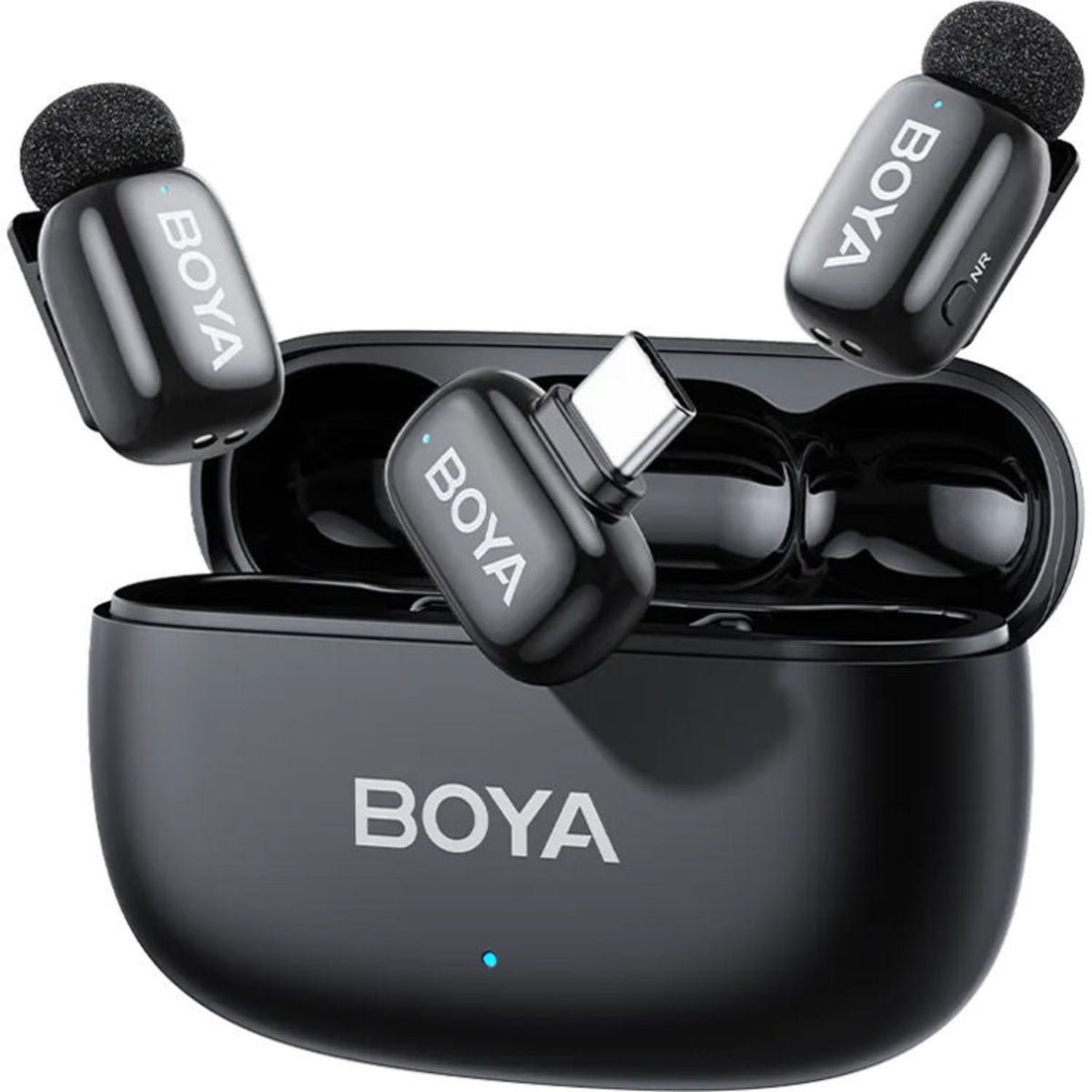 Micrófono Inalámbrico Doble BOYA Mini 2 USB-C para celular