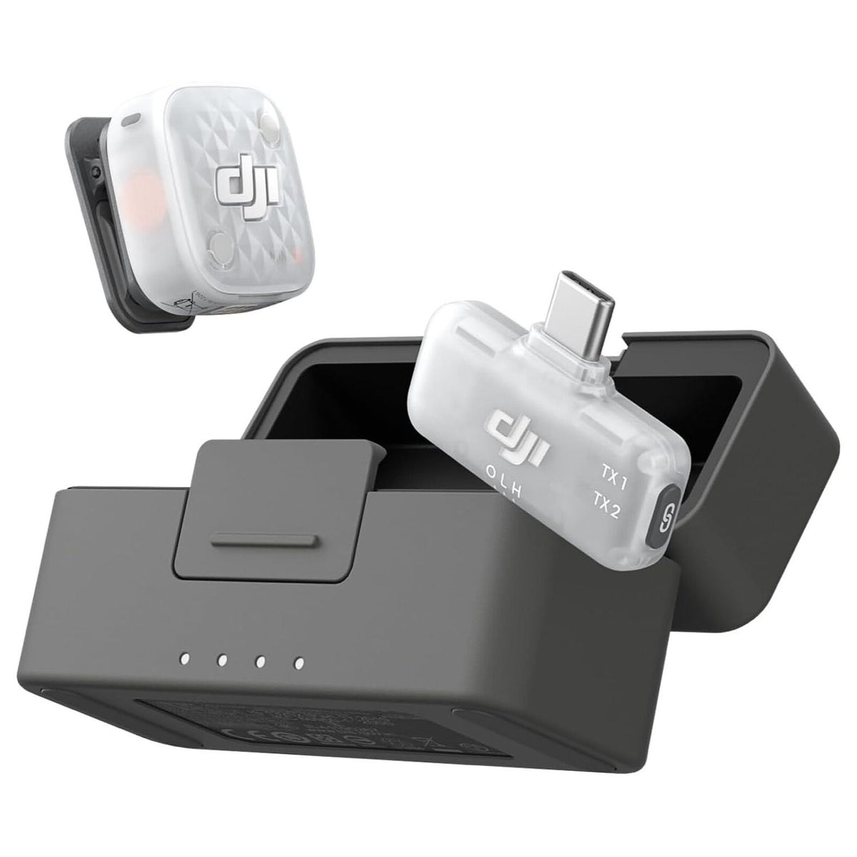 Micrófono Inalámbrico DJI Mic Mini 2S (1 TX + 1 Mobile RX + Charging Case)