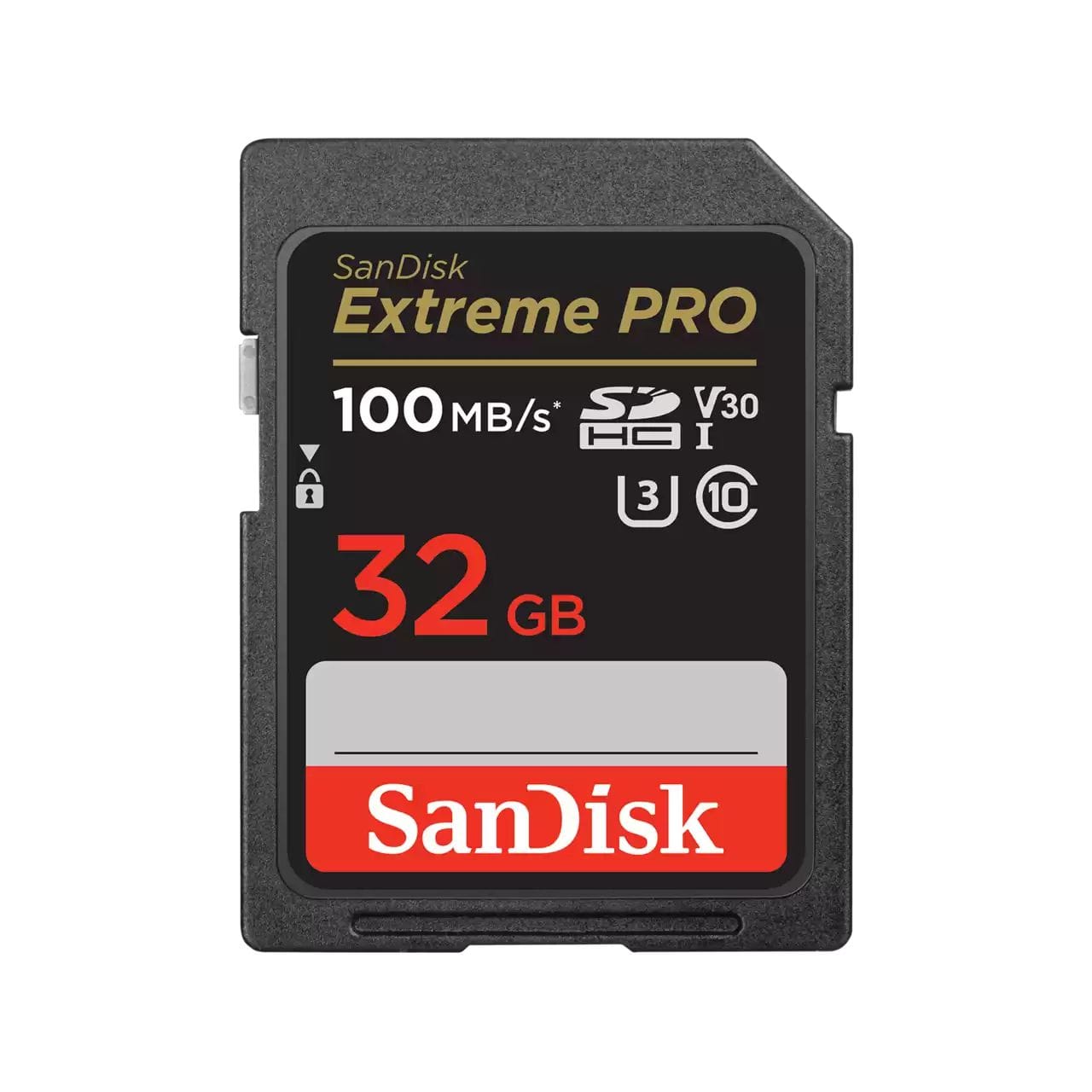 Memoria SD Sandisk Extreme Pro 32GB de 100mb/s