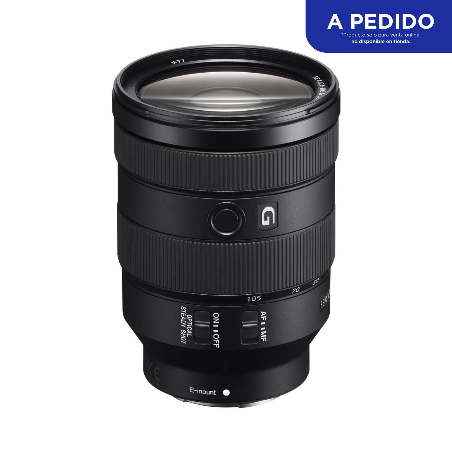 Lente Sony FE 24-105 mm F4 G OSS